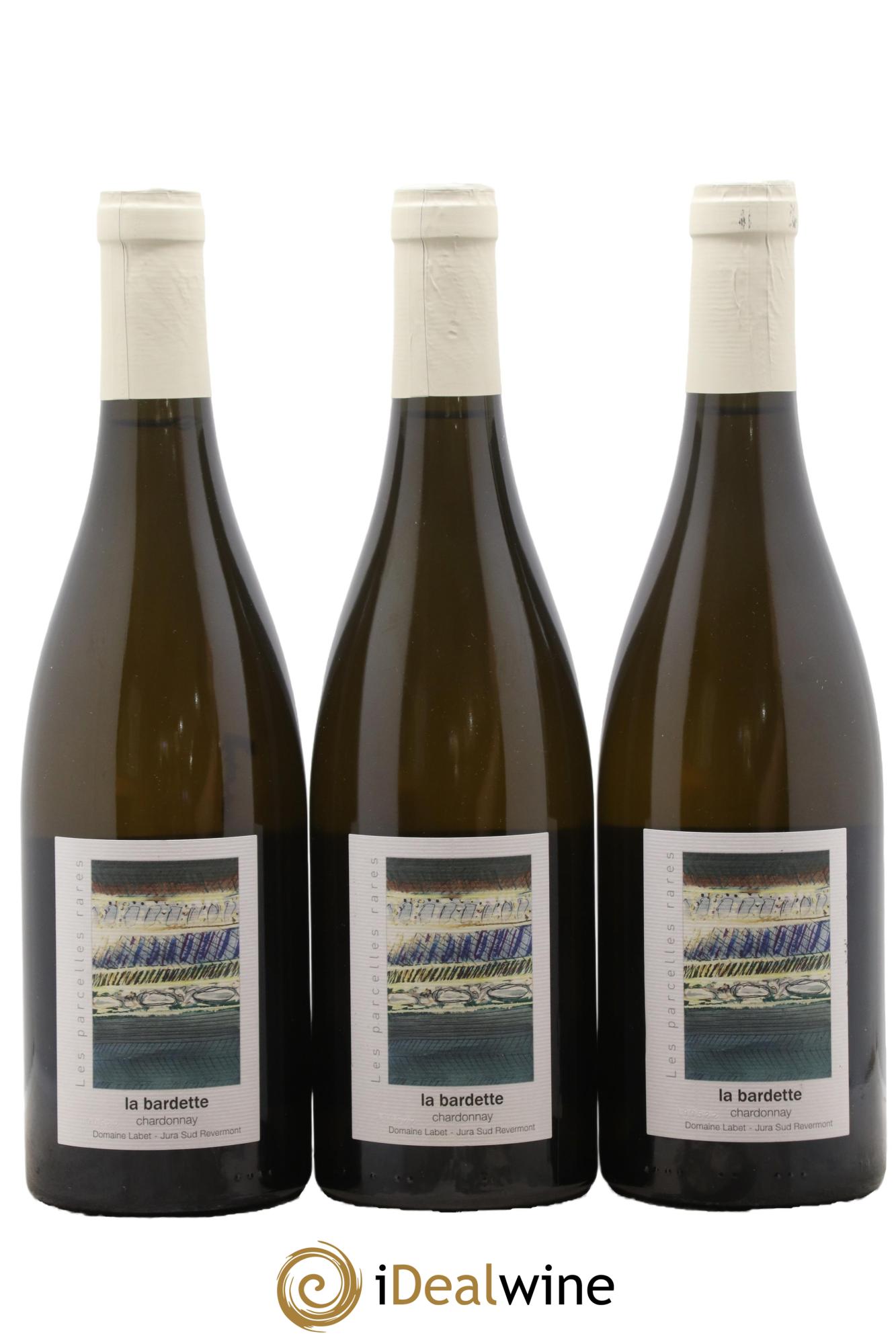 Côtes du Jura Chardonnay La Bardette Romain - Julien - Charline Labet 2022 - Lot of 3 bottles - 0