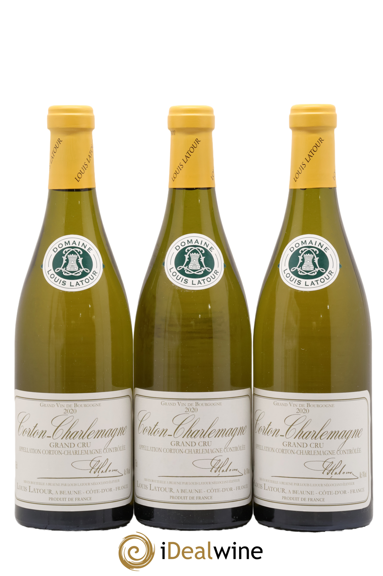 Corton-Charlemagne Grand Cru Louis Latour 2020 - Lot de 3 bouteilles - 0