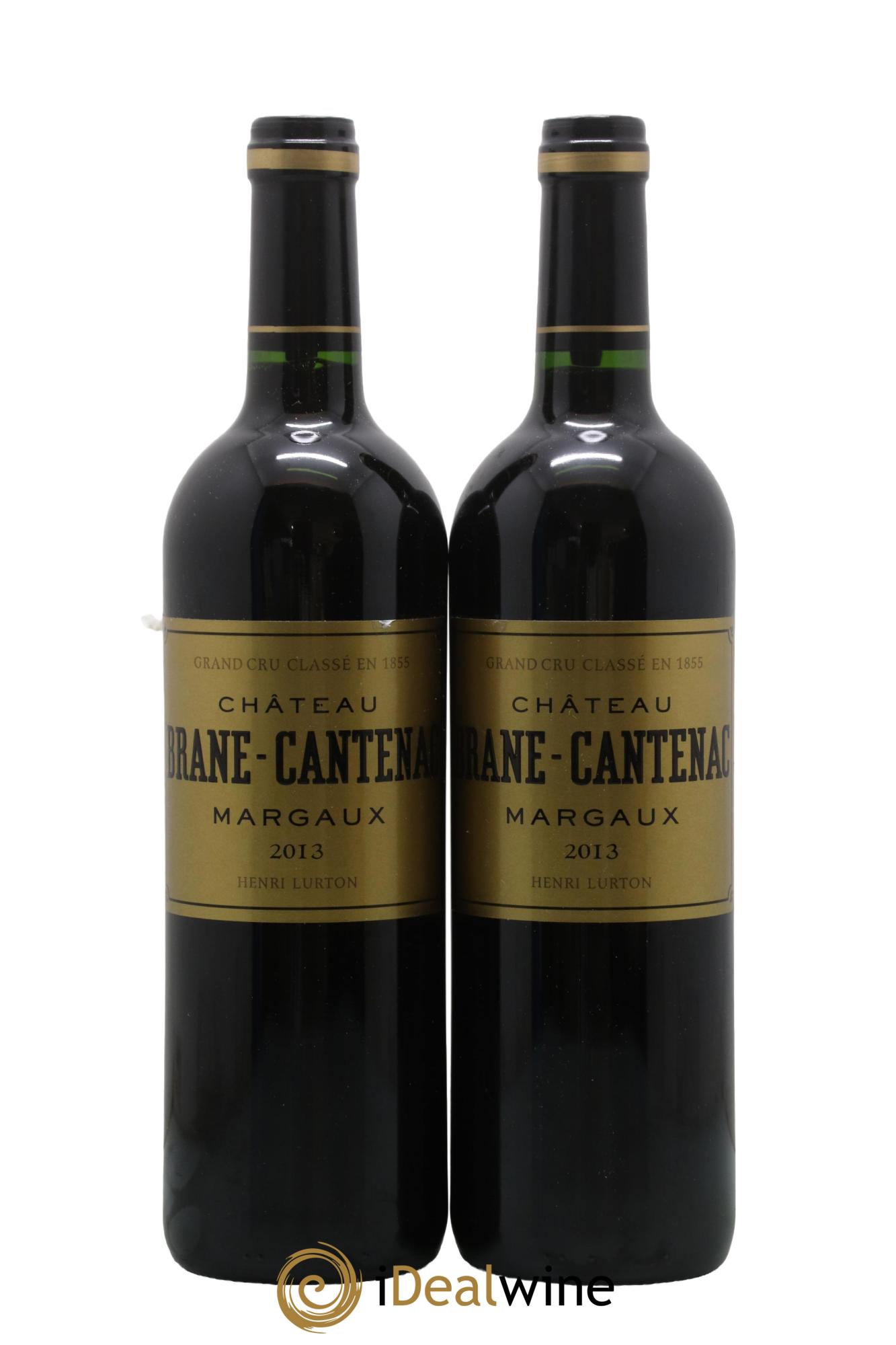 Château Brane Cantenac 2ème Grand Cru Classé 2013 - Lotto di 2 bottiglie - 0