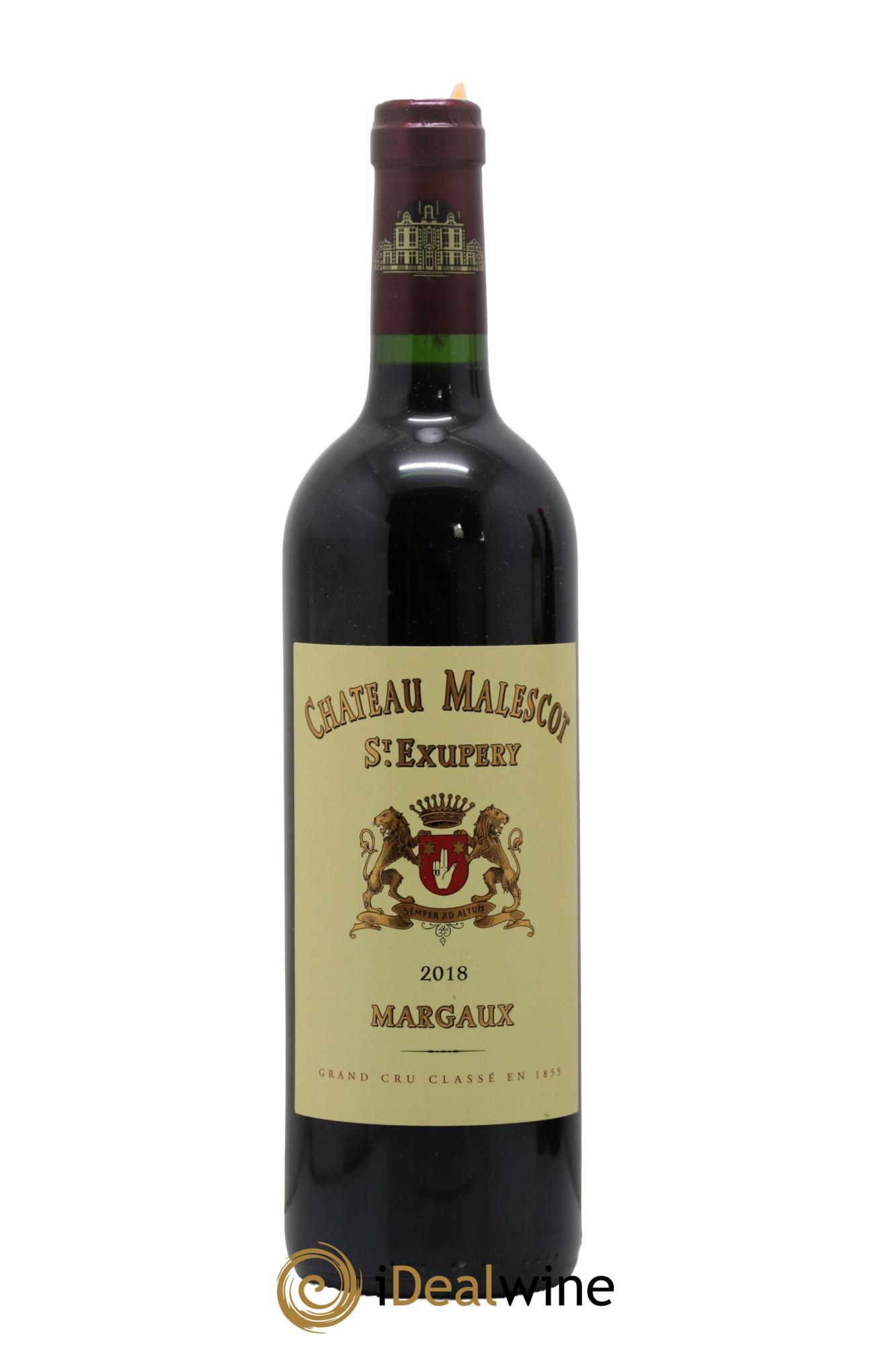 Château Malescot Saint-Exupéry 3ème Grand Cru Classé 2018 - Lot de 1 bouteille - 0
