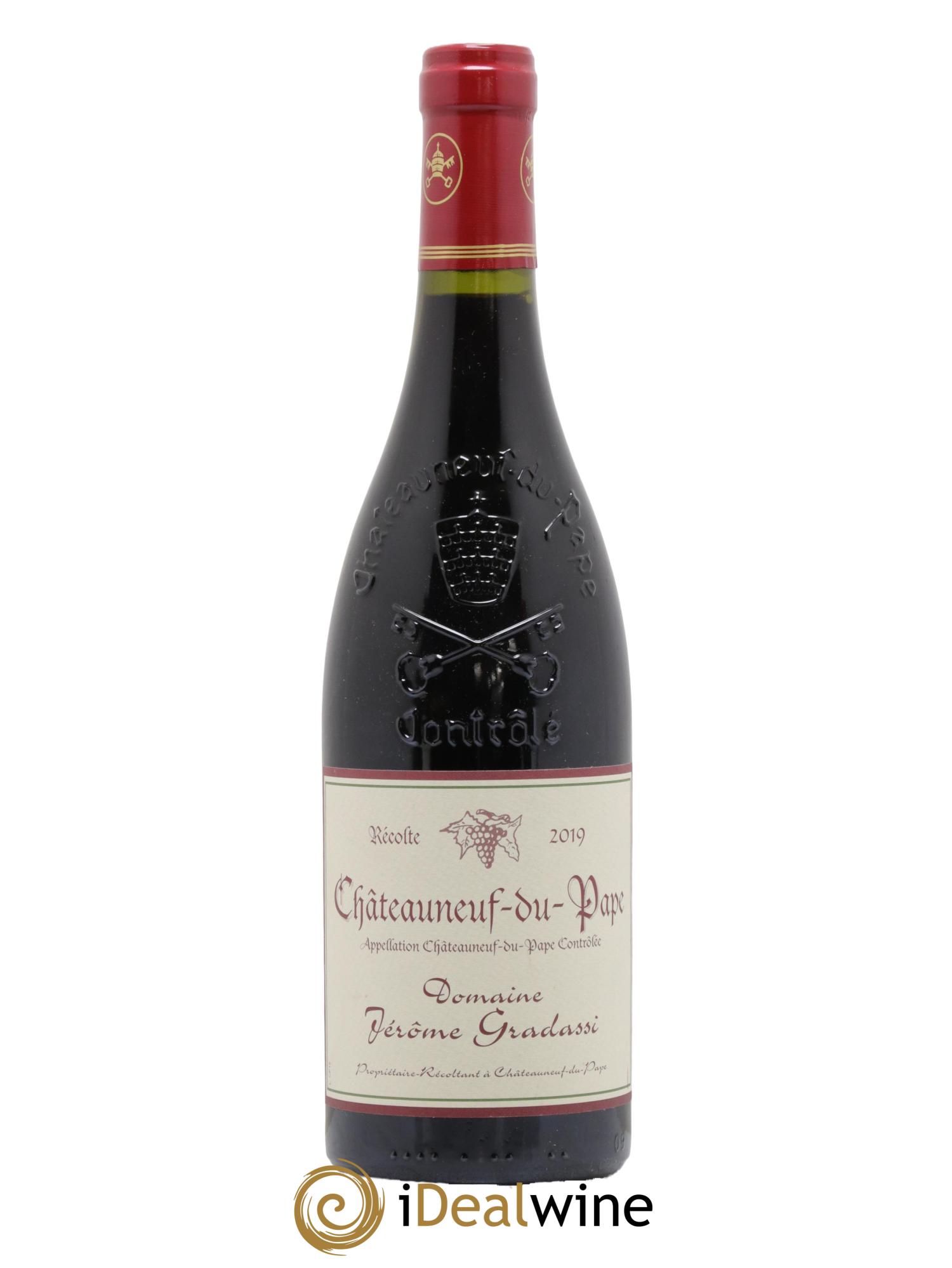 Châteauneuf-du-Pape Jérôme Gradassi 2019 - Lot of 1 bottle - 0