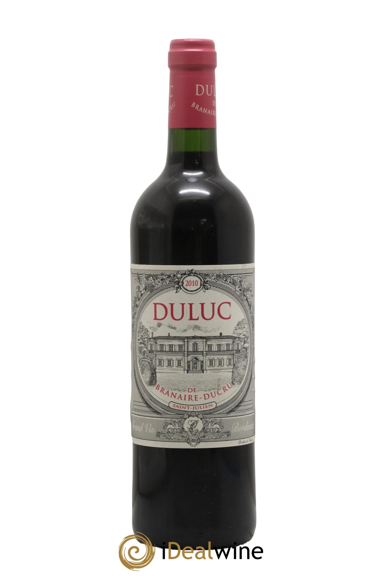 Duluc de Branaire Second Vin 2010 - Lot de 1 bouteille - 0