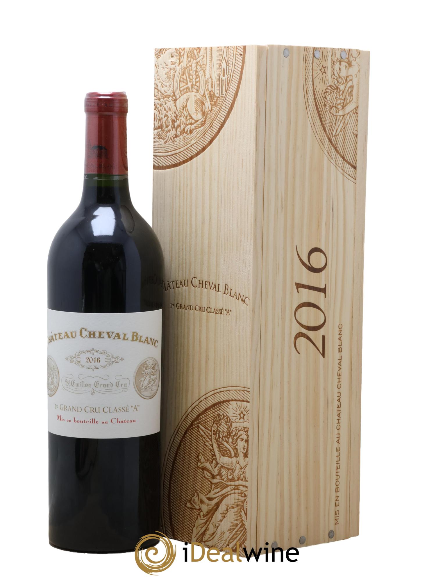 Château Cheval Blanc 1er Grand Cru Classé A 2016 - Lot de 1 bouteille - 1