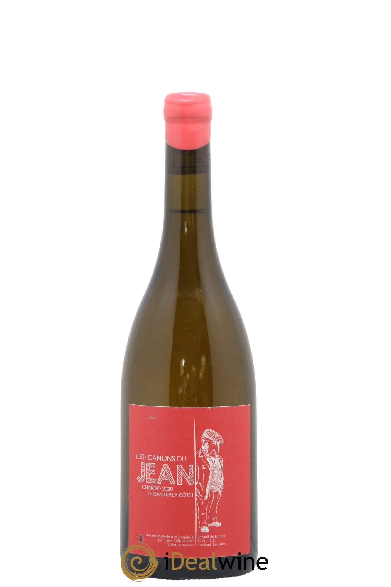 Vin de France Le Jean sur la Côte! Les Canons du Jean J.Crinquand 2020 - Lot de 1 bouteille - 0