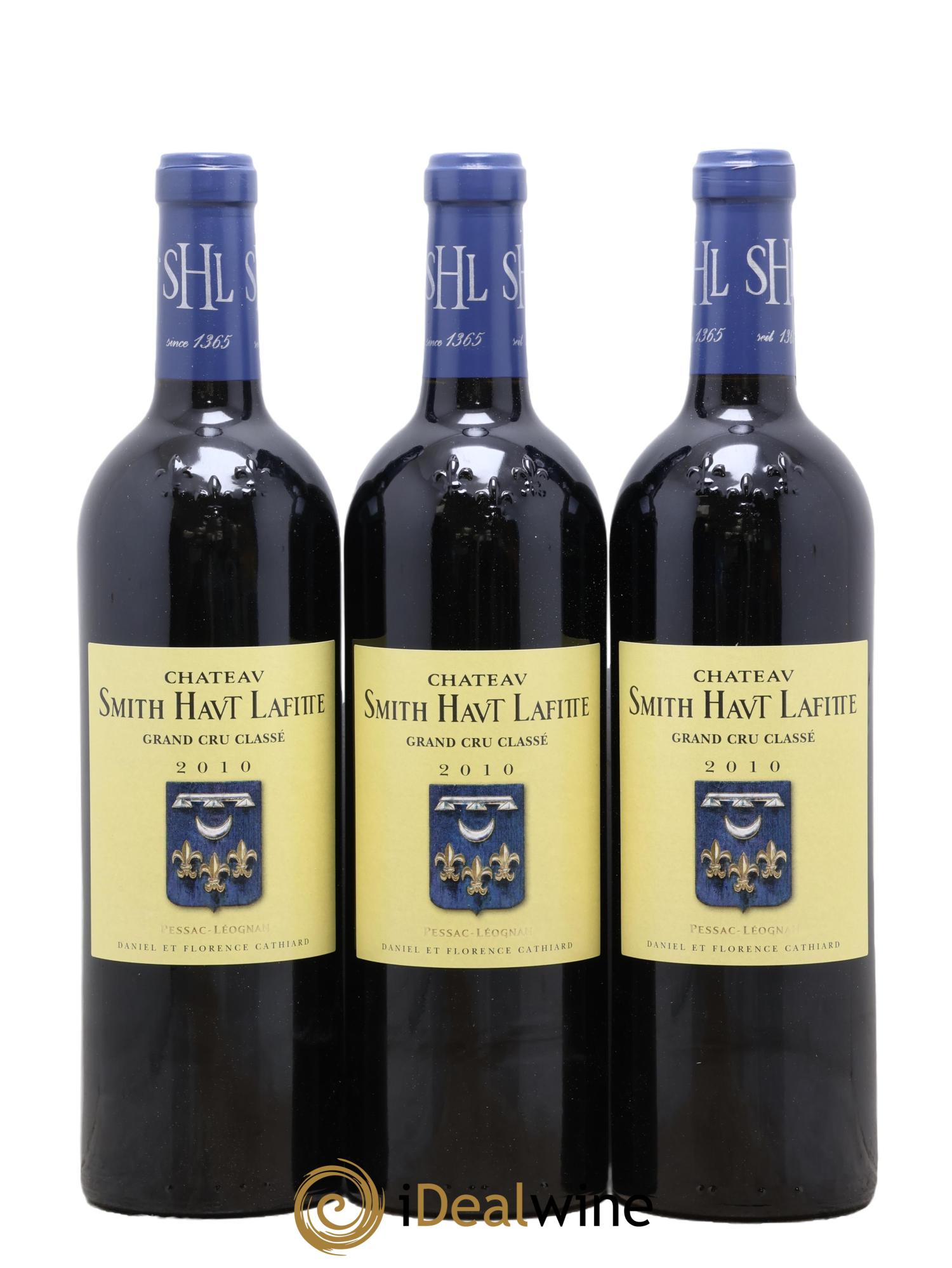 Château Smith Haut Lafitte Cru Classé de Graves 2010 - Posten von 6 Flaschen - 2
