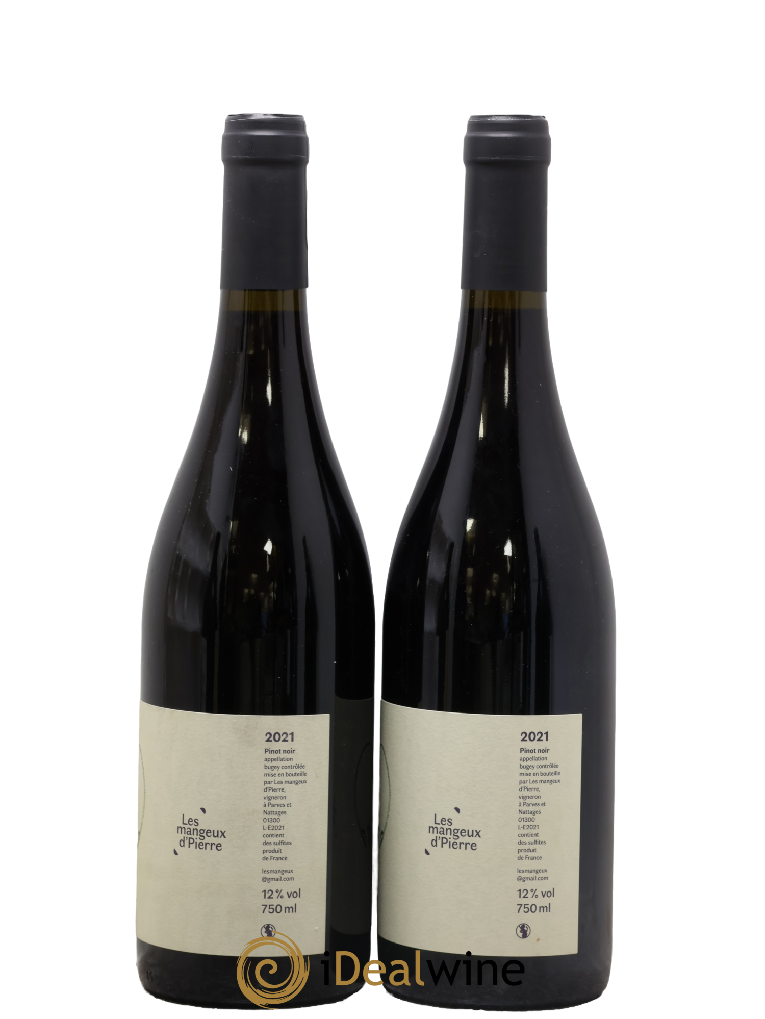 Vin de Savoie Les Mangeux D'Pierre Elzéard 2021 - Lot of 2 bottles - 1