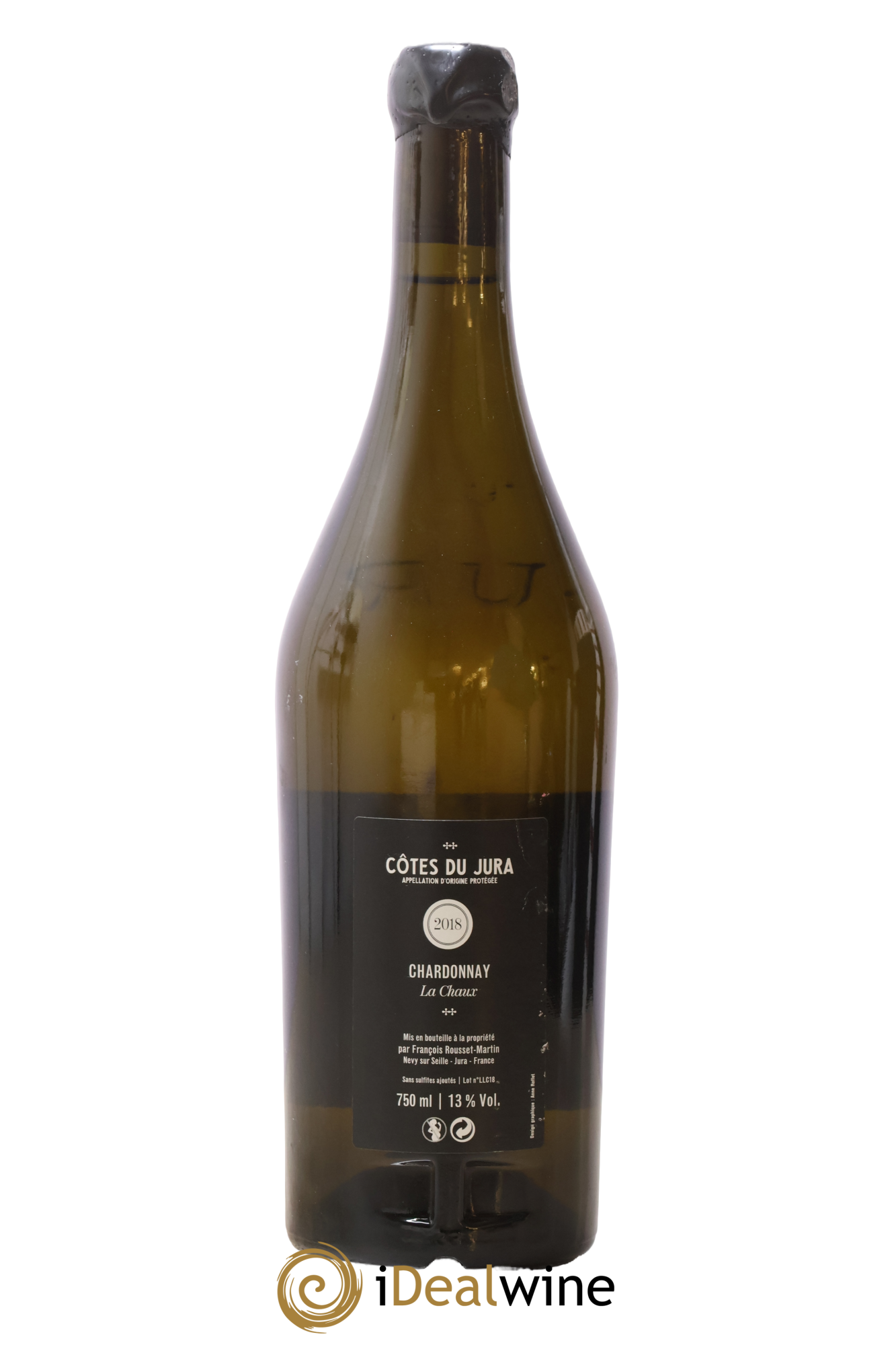 Côtes du Jura La Chaux François Rousset Martin 2018 - Lot of 1 bottle - 1