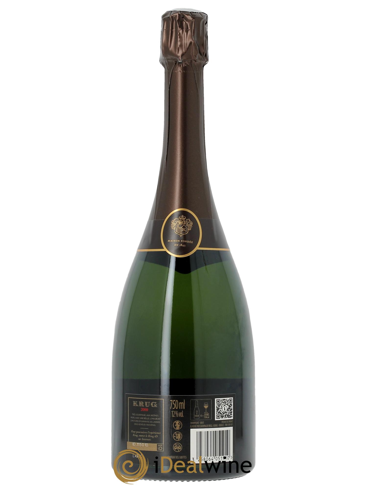 Vintage Krug 2000 - Posten von 1 Flasche - 1