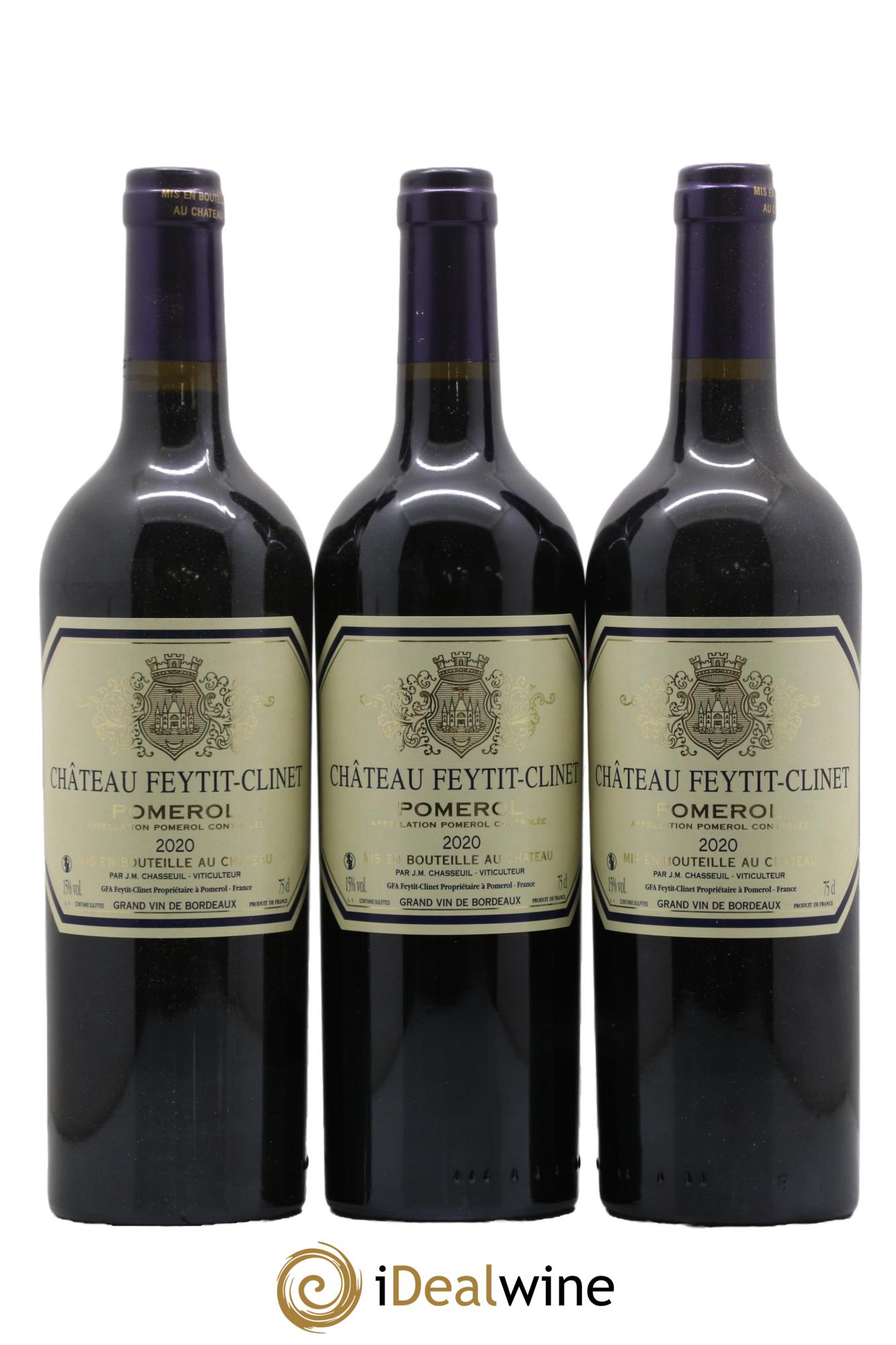Château Feytit-Clinet 2020 - Lotto di 12 bottiglie - 1
