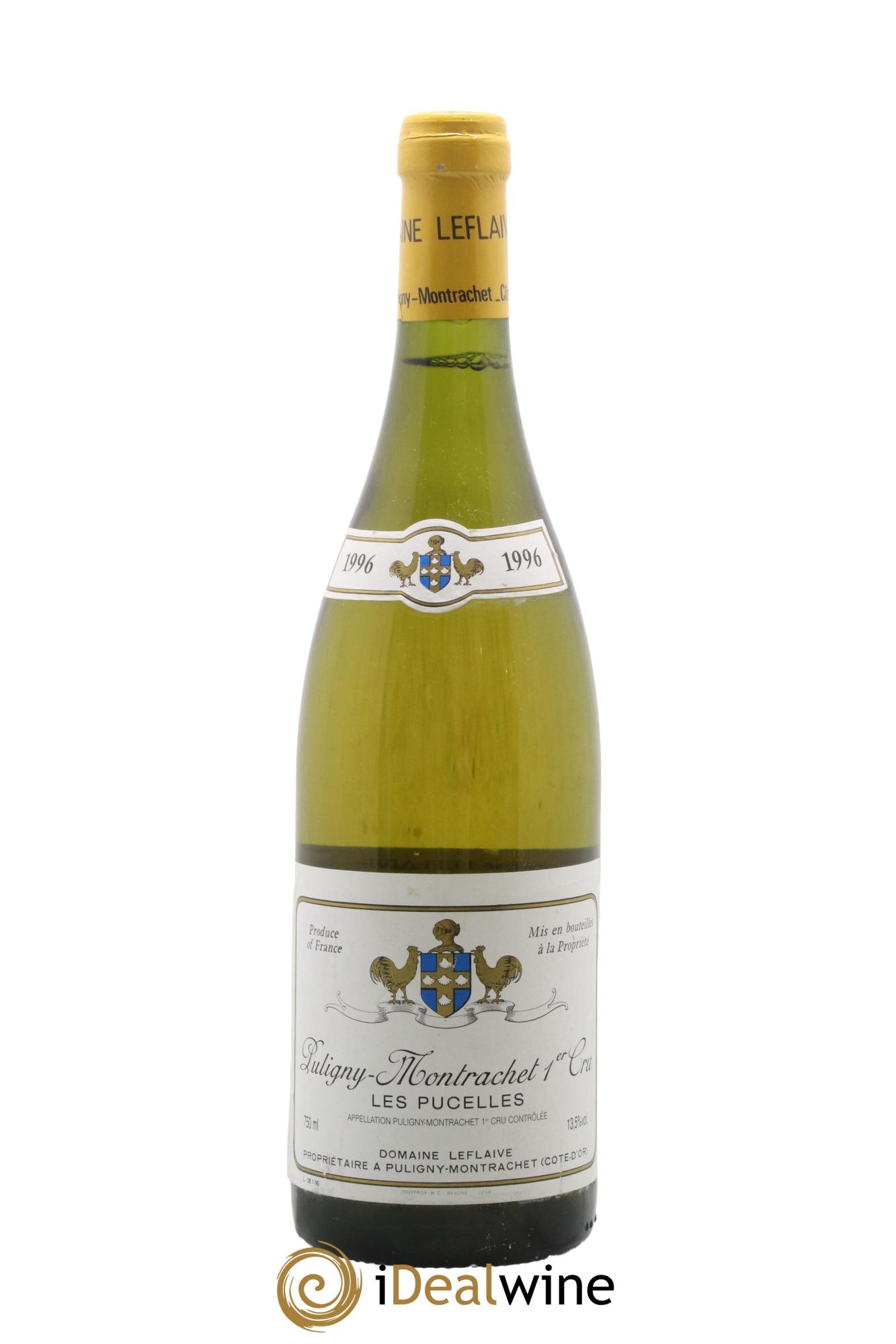 Puligny-Montrachet 1er Cru Les Pucelles Leflaive (Domaine) 1996 - Lot de 1 bouteille - 0