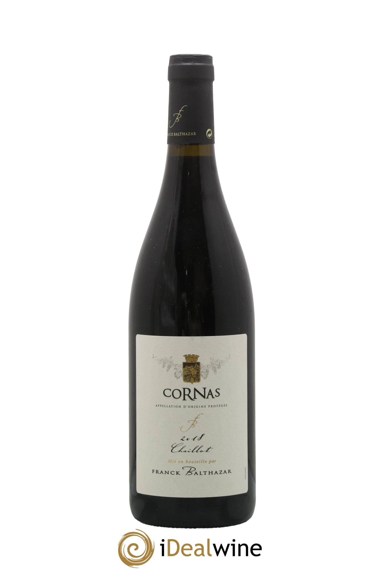 Cornas Chaillot Franck Balthazar (Domaine) 2018 - Lot de 1 bouteille - 0