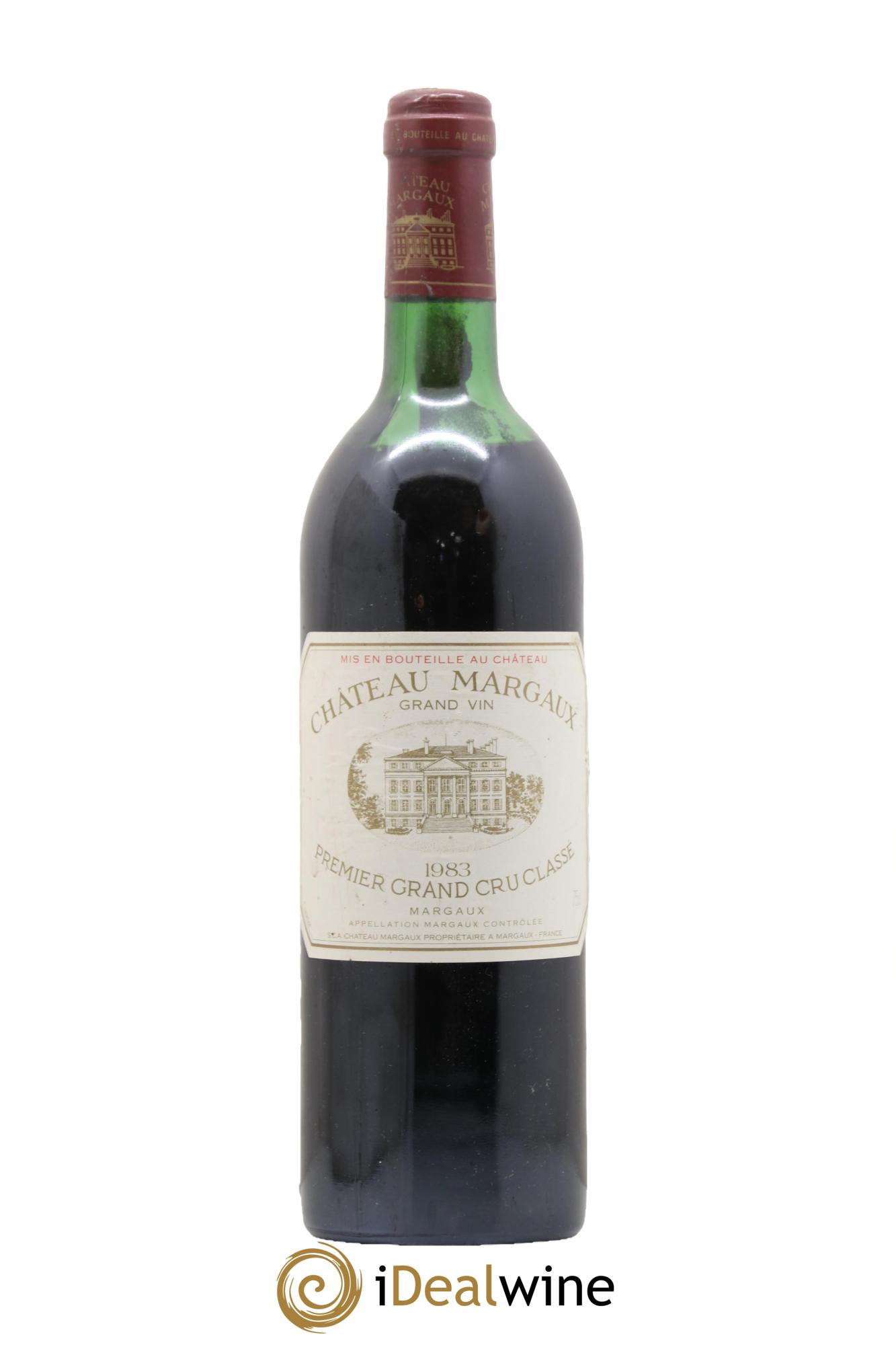 Château Margaux 1er Grand Cru Classé 1983 - Lot de 1 bouteille - 0