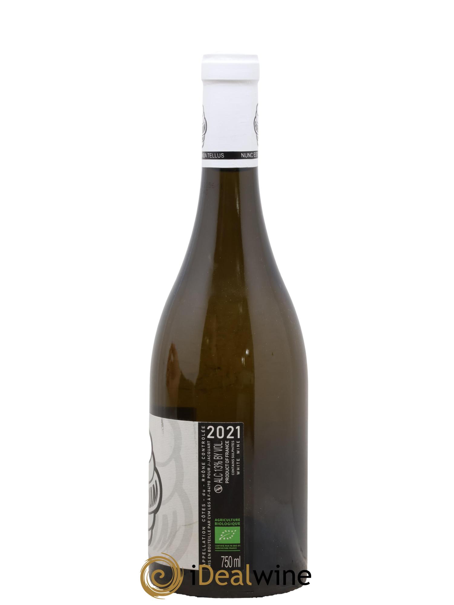 Côtes-du-Rhône Bibendum  La Grande Colline Jonathan Jacquart 2021 - Lot de 1 bouteille - 1