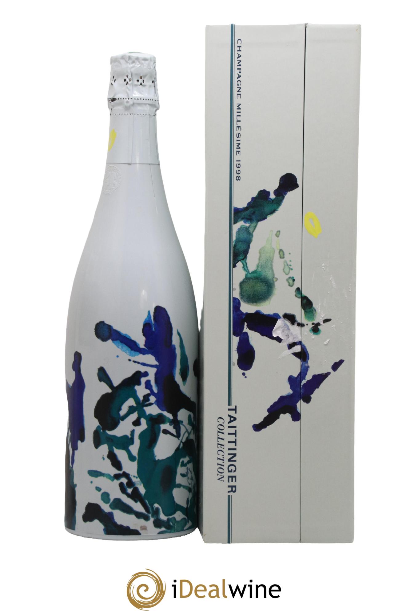 1998 - Collection Zao Wou Ki Taittinger 1998 - Lot de 1 bouteille - 0