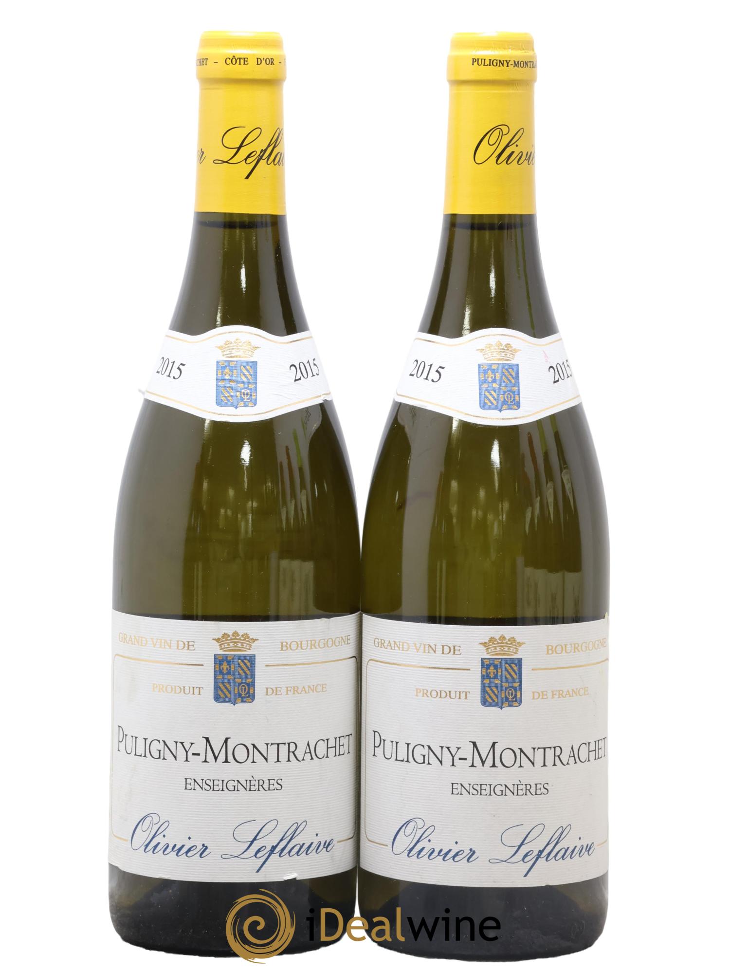Puligny-Montrachet Enseignères Olivier Leflaive 2015 - Lot de 2 bouteilles - 0