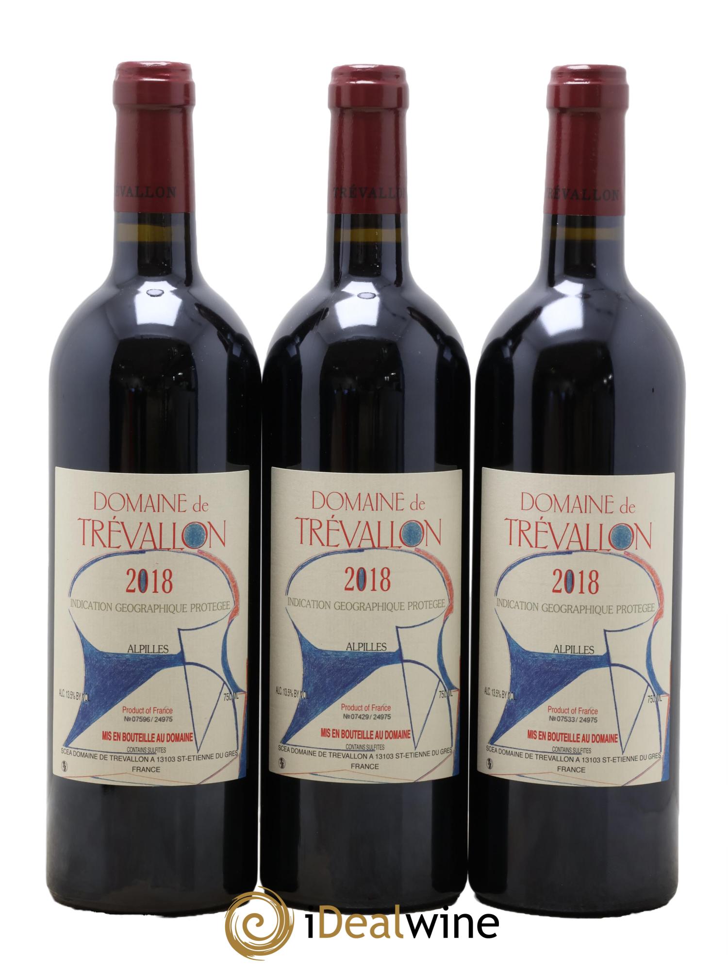 IGP Alpilles Trévallon (Domaine de) Eloi Dürrbach 2018 - Lotto di 6 bottiglie - 1