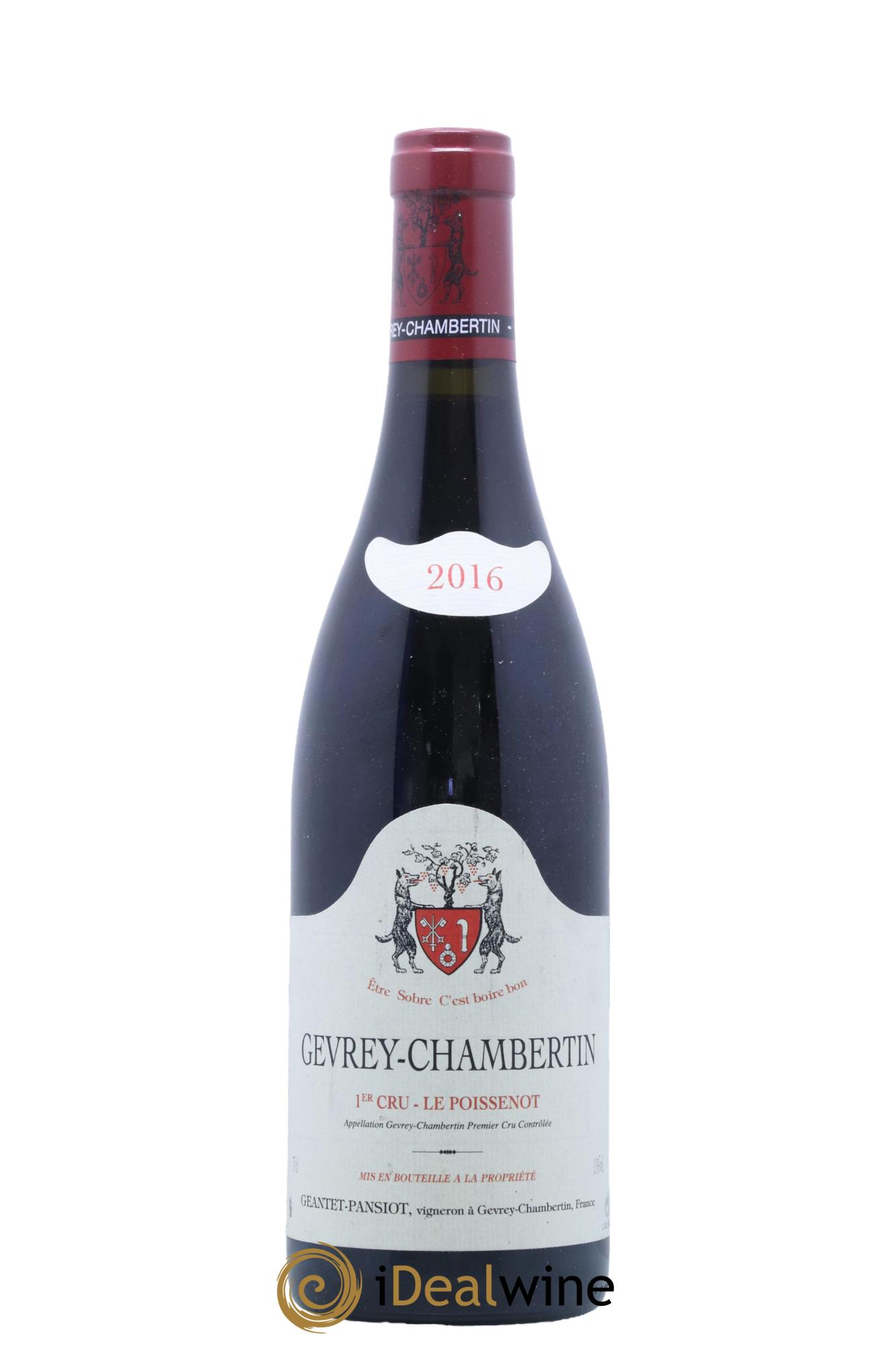 Gevrey-Chambertin 1er Cru Le Poissenot Geantet-Pansiot 2016 - Lotto di 1 bottiglia - 0