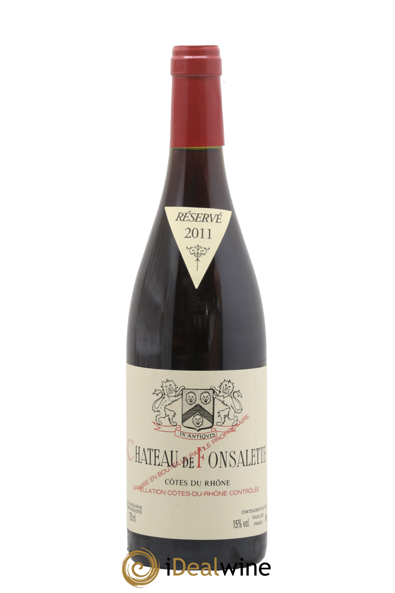 Côtes-du-Rhône Château de Fonsalette Emmanuel Reynaud 2011 - Posten von 1 Flasche - 0