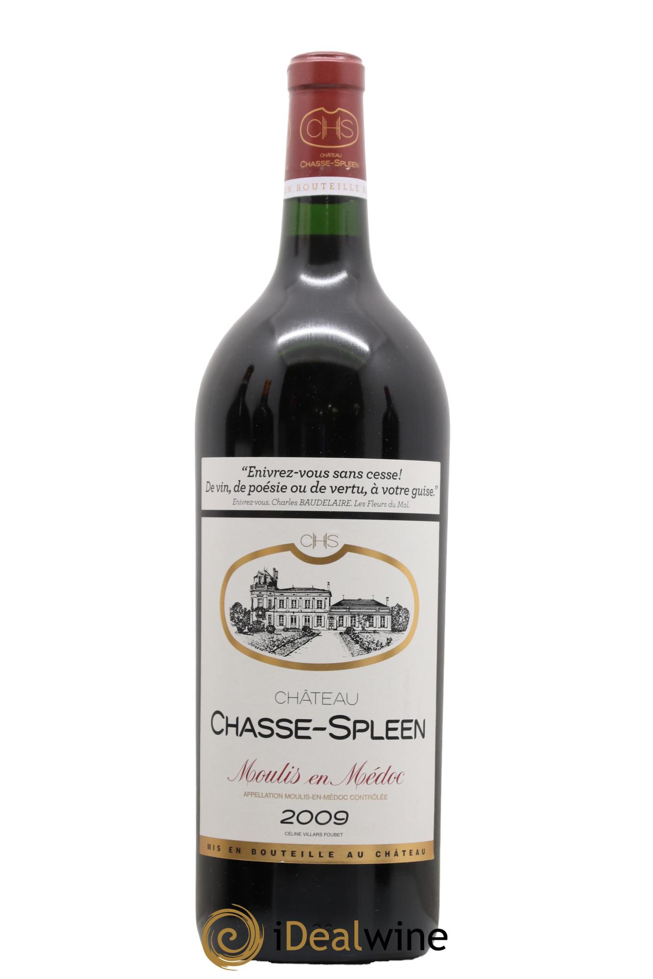 Château Chasse Spleen 2009 - Lot de 1 magnum - 0
