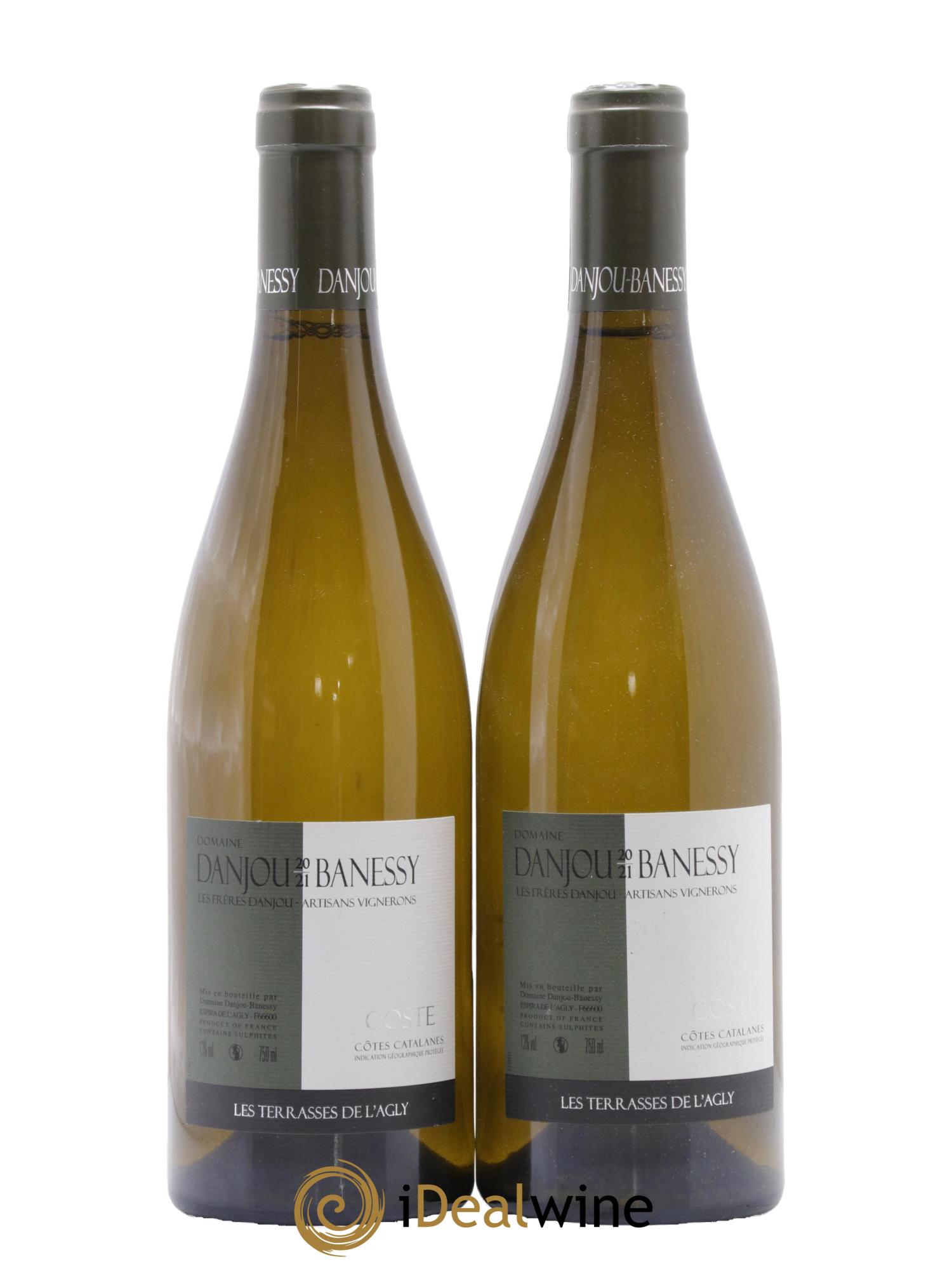 Côtes Catalanes Coste Danjou Banessy (Domaine) 2021 - Lot de 2 bouteilles - 0
