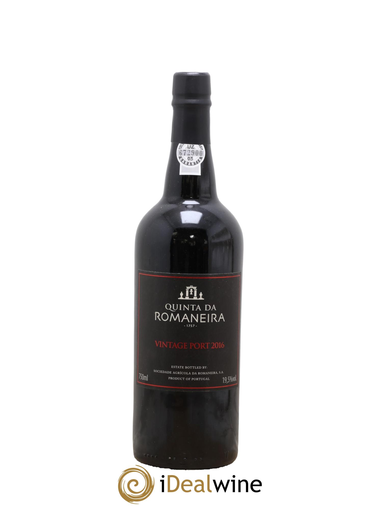 Porto Vintage Quinta da Romaneira 2016 - Lot de 1 bouteille - 0