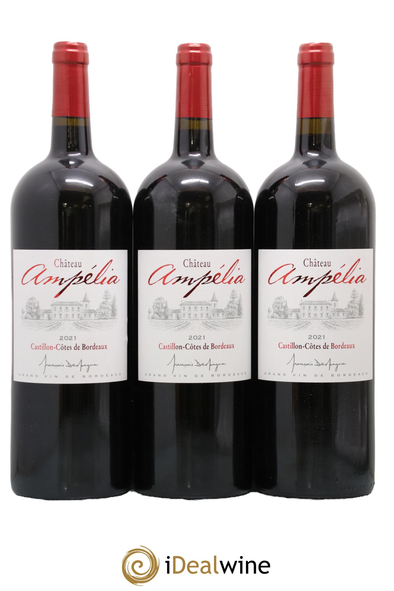 Château Ampélia 2021 - Lot de 3 magnums - 0