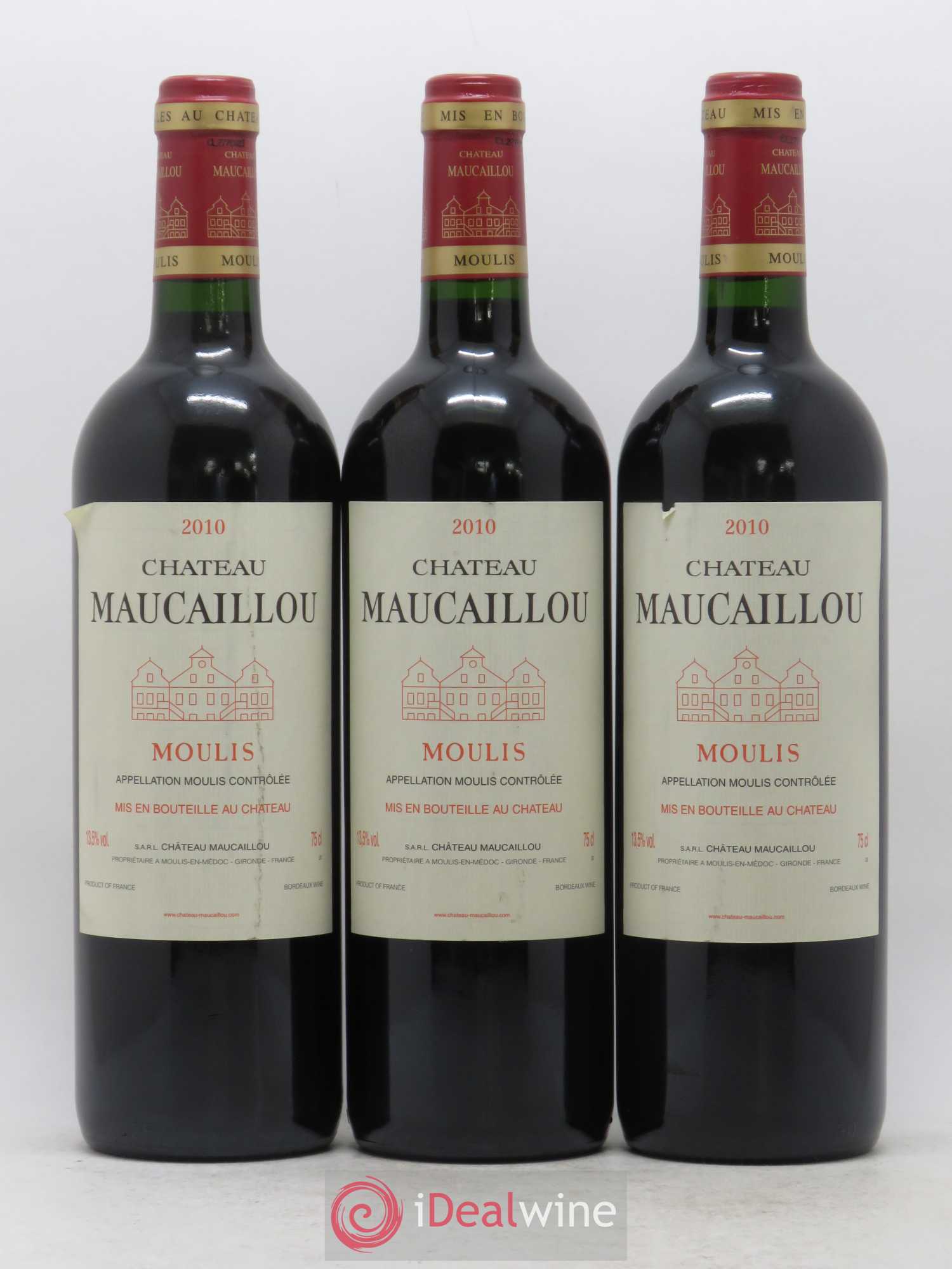 Château Maucaillou 2010 - Lot de 12 bouteilles - 2
