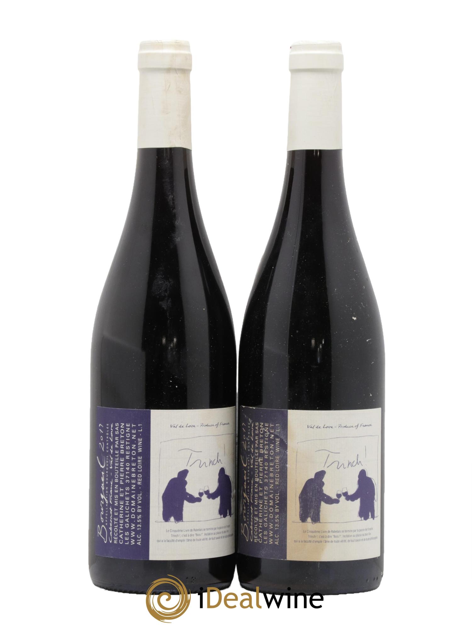 Bourgueil Trinch Catherine et Pierre Breton 2019 - Lot de 2 bouteilles - 0