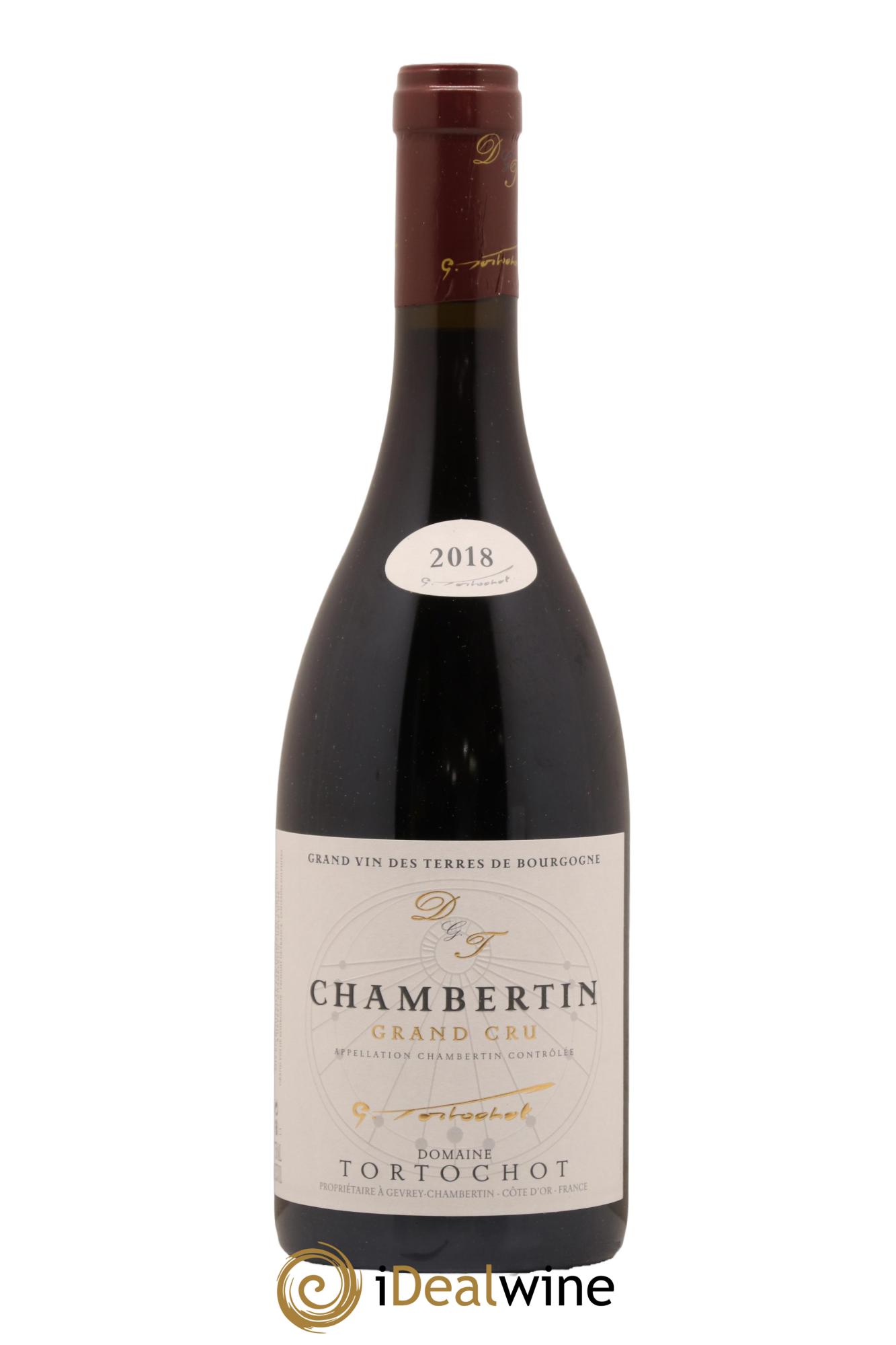 Chambertin Grand Cru Tortochot (Domaine) 2018 - Lot de 1 bouteille - 0