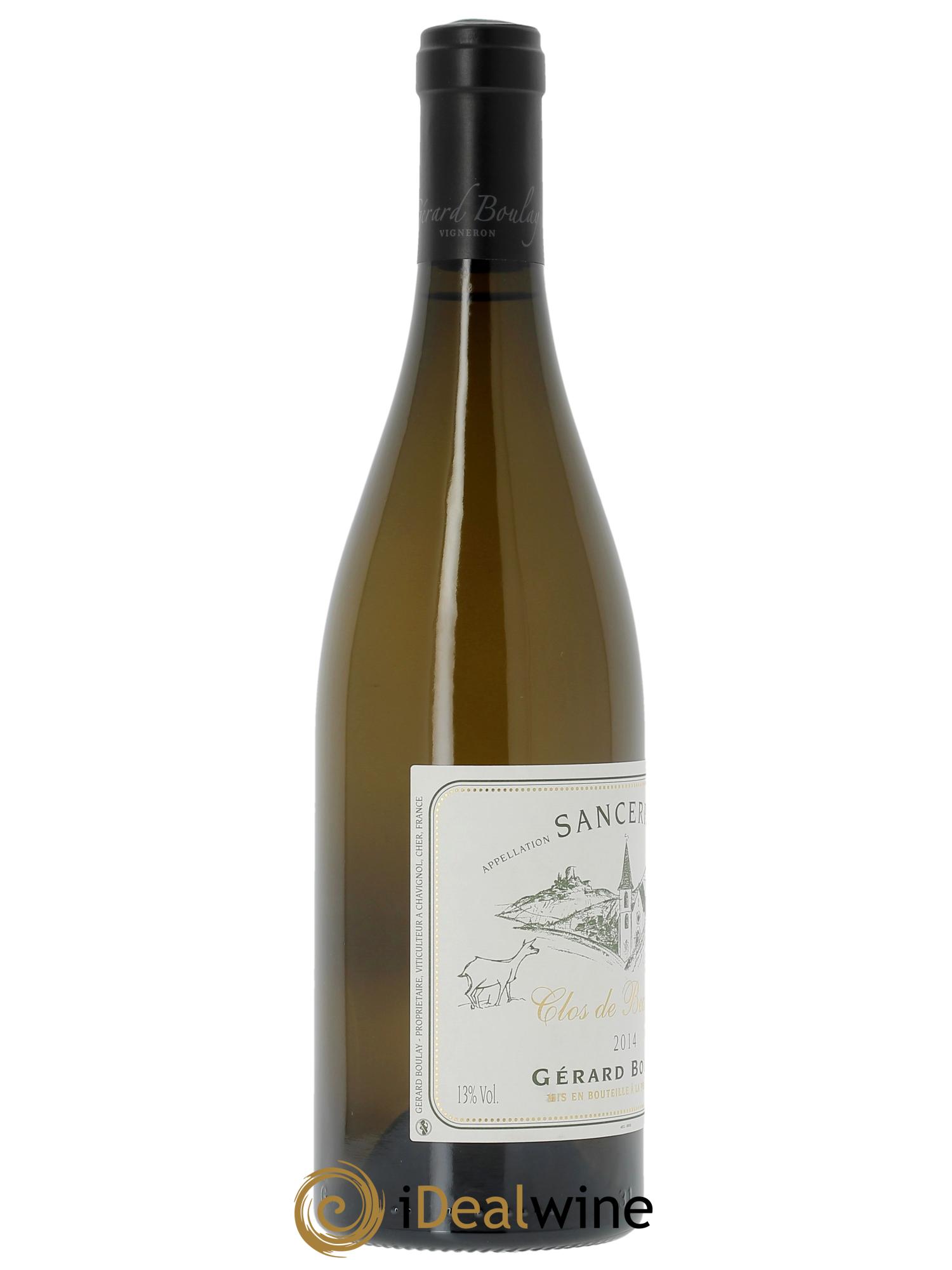 Sancerre Clos de Beaujeu Gérard Boulay 2014 - Lot de 1 bouteille - 1