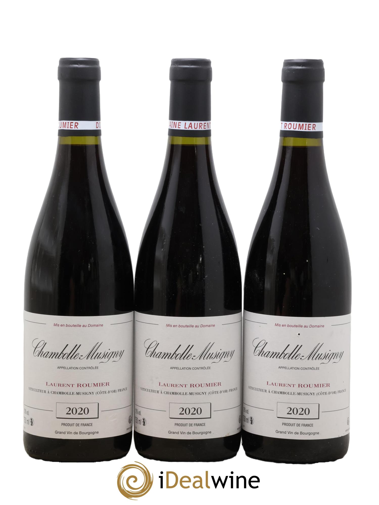 Chambolle-Musigny Laurent Roumier 2020 - Lotto di 3 bottiglie - 0