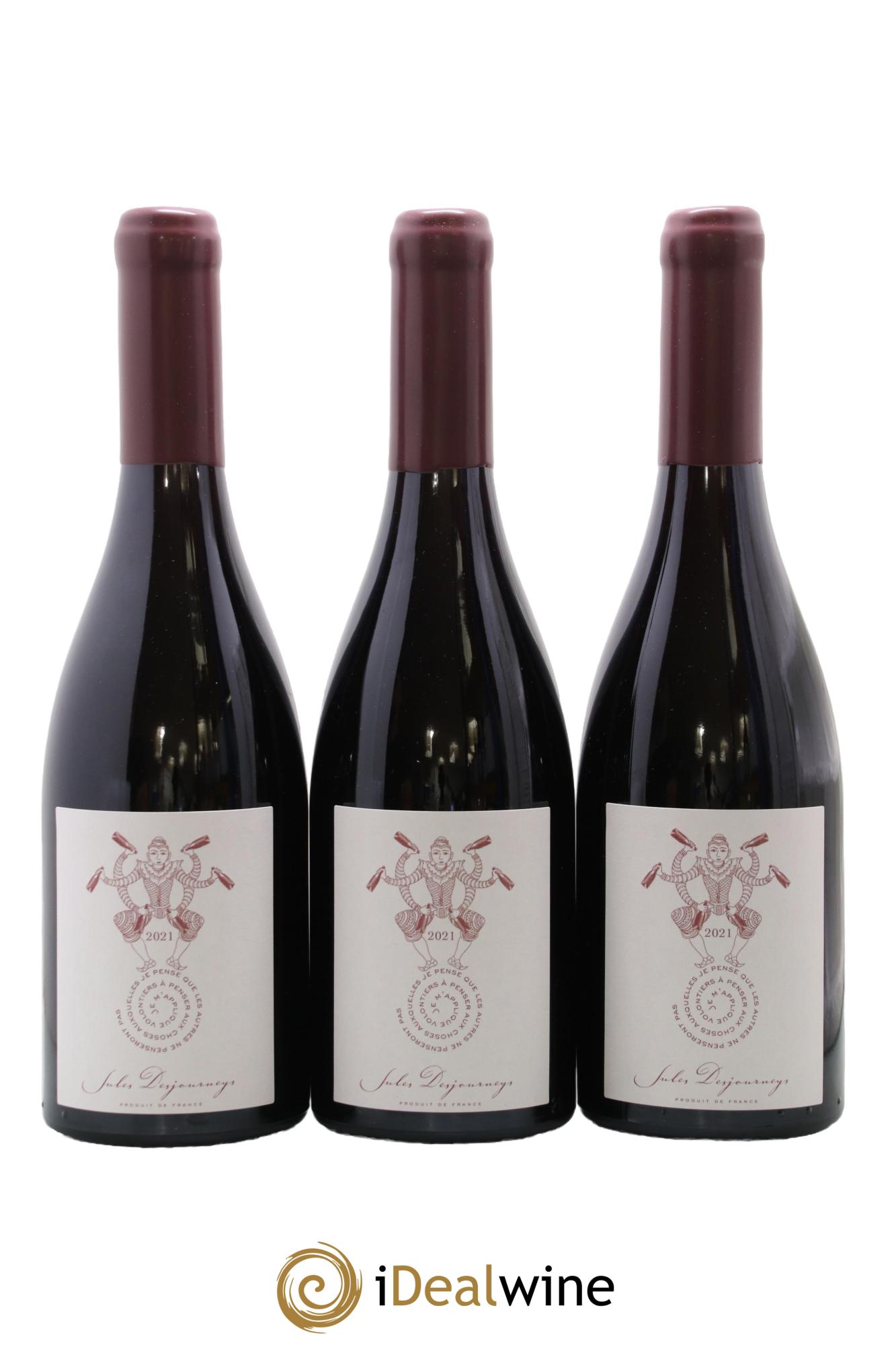 Beaujolais Jules Desjourneys 2021 - Lot de 3 bouteilles - 0
