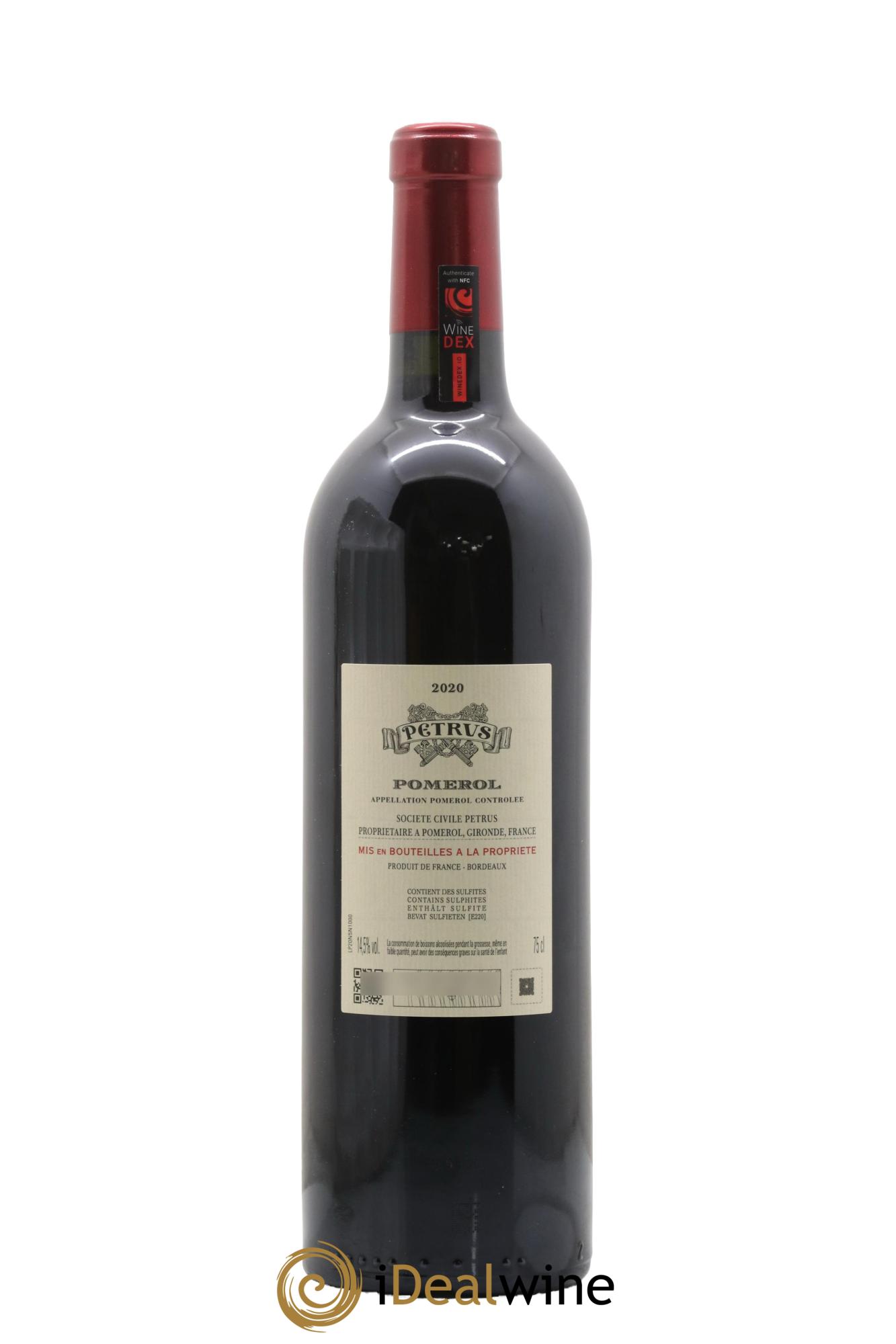 Petrus 2020 - Lot de 1 bouteille - 2