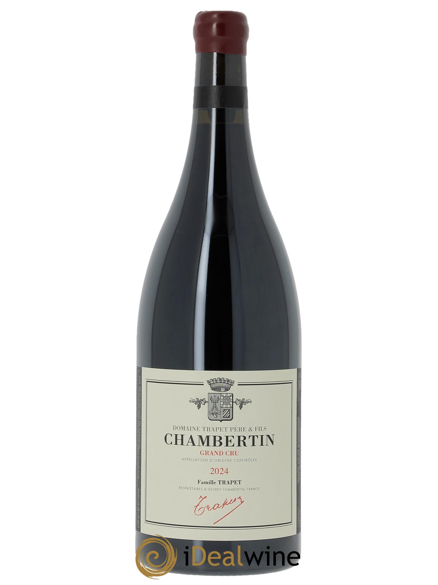 Chambertin Grand Cru Domaine Trapet 2024 - Lot de 1 magnum - 0