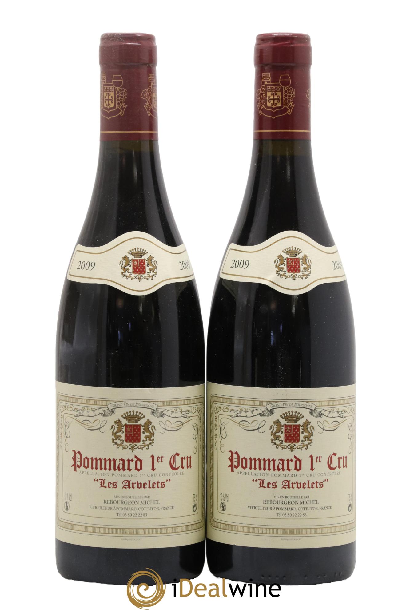 Pommard 1er Cru Les Arvelets Michel Rebourgeon 2009 - Posten von 2 Flaschen - 0