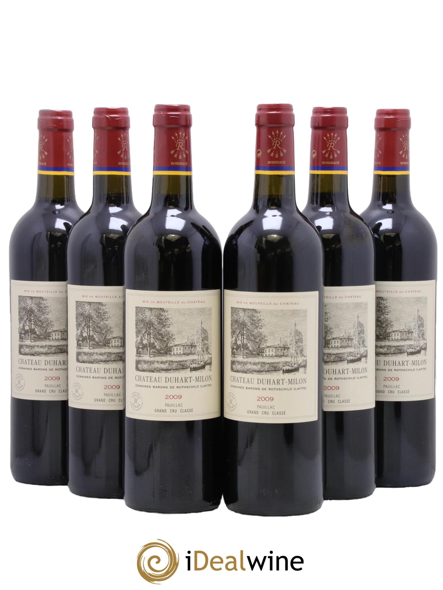 Château Duhart-Milon 4ème Grand Cru Classé 2009 - Lot of 6 bottles - 0
