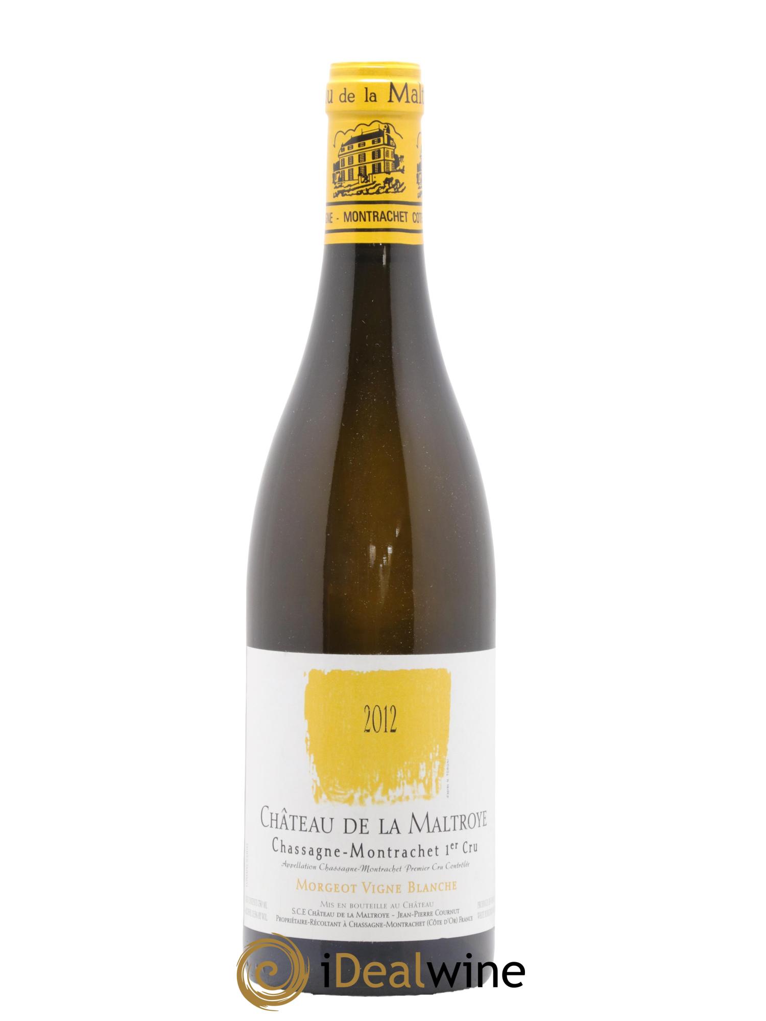 Chassagne-Montrachet 1er Cru Morgeot Vigne Blanche Château de la Maltroye 2012 - Lot de 1 bouteille - 0