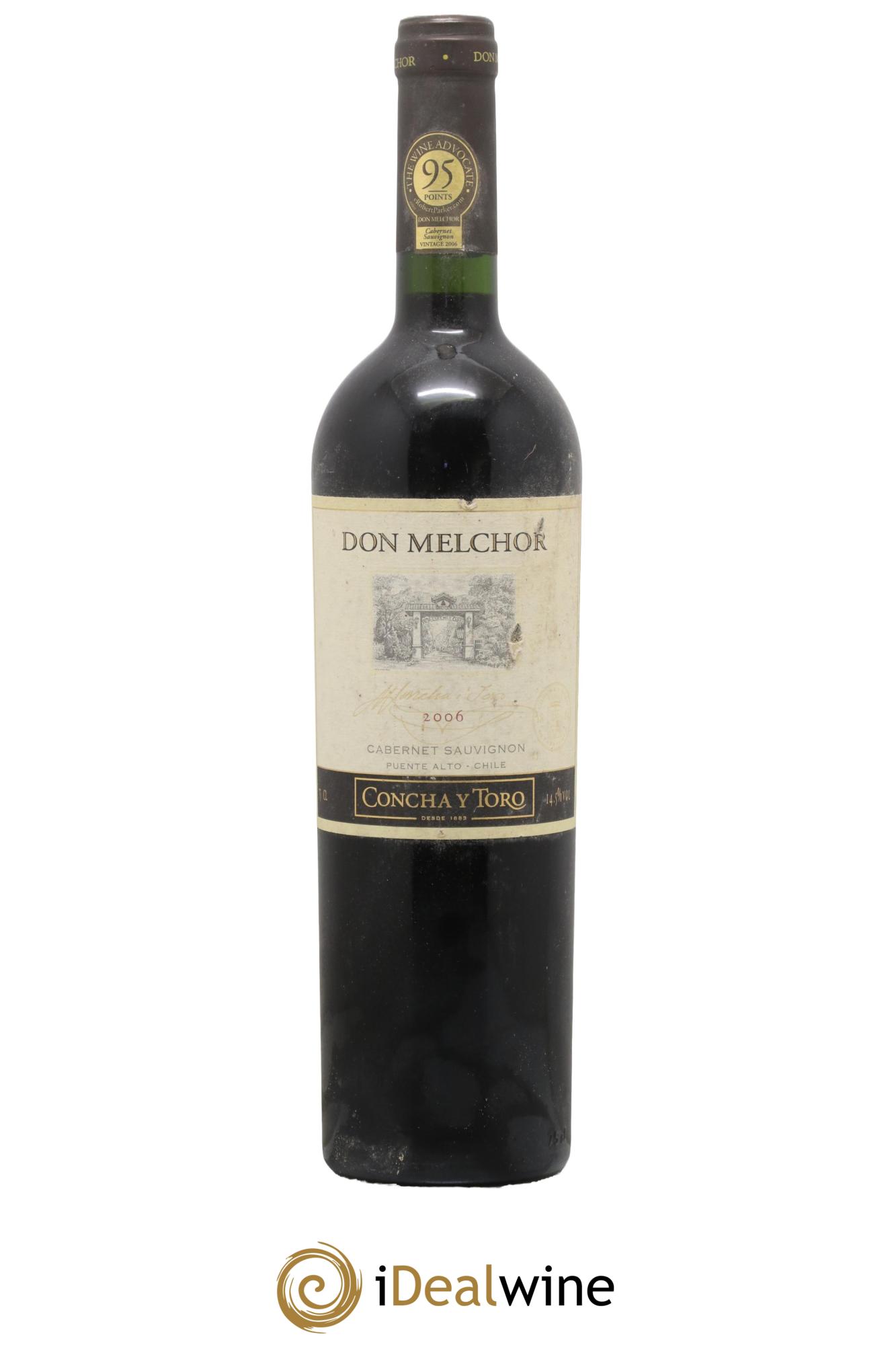 Chili Cabernet Sauvignon Don Melchor Concha Y Toro 2006 - Lot de 1 bouteille - 0