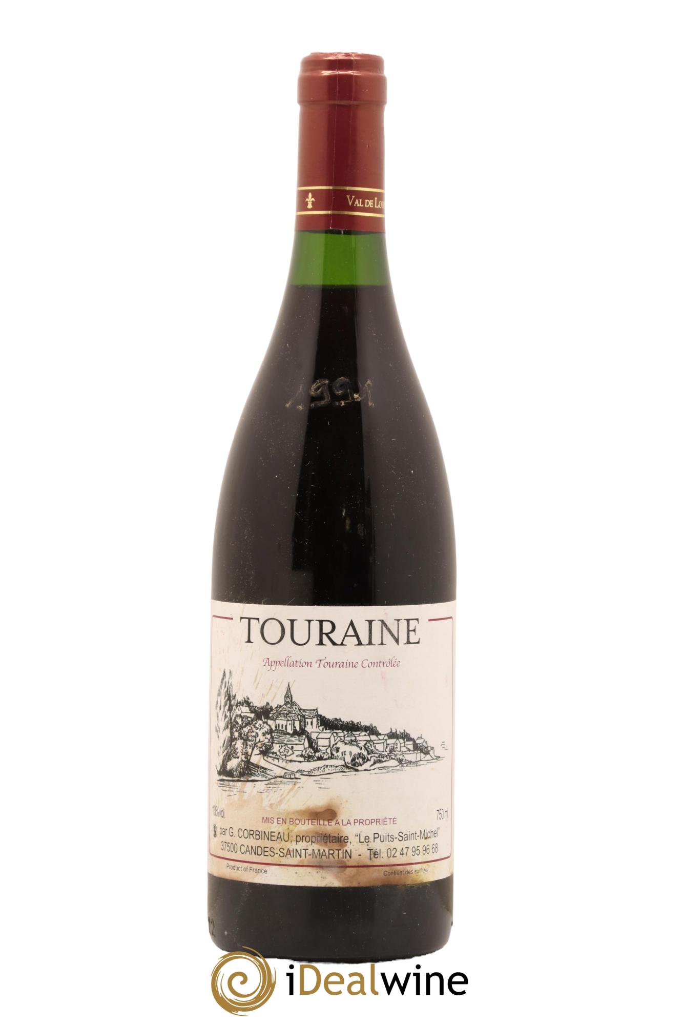 Touraine Patrick Corbineau 1991 - Lot de 1 bouteille - 0