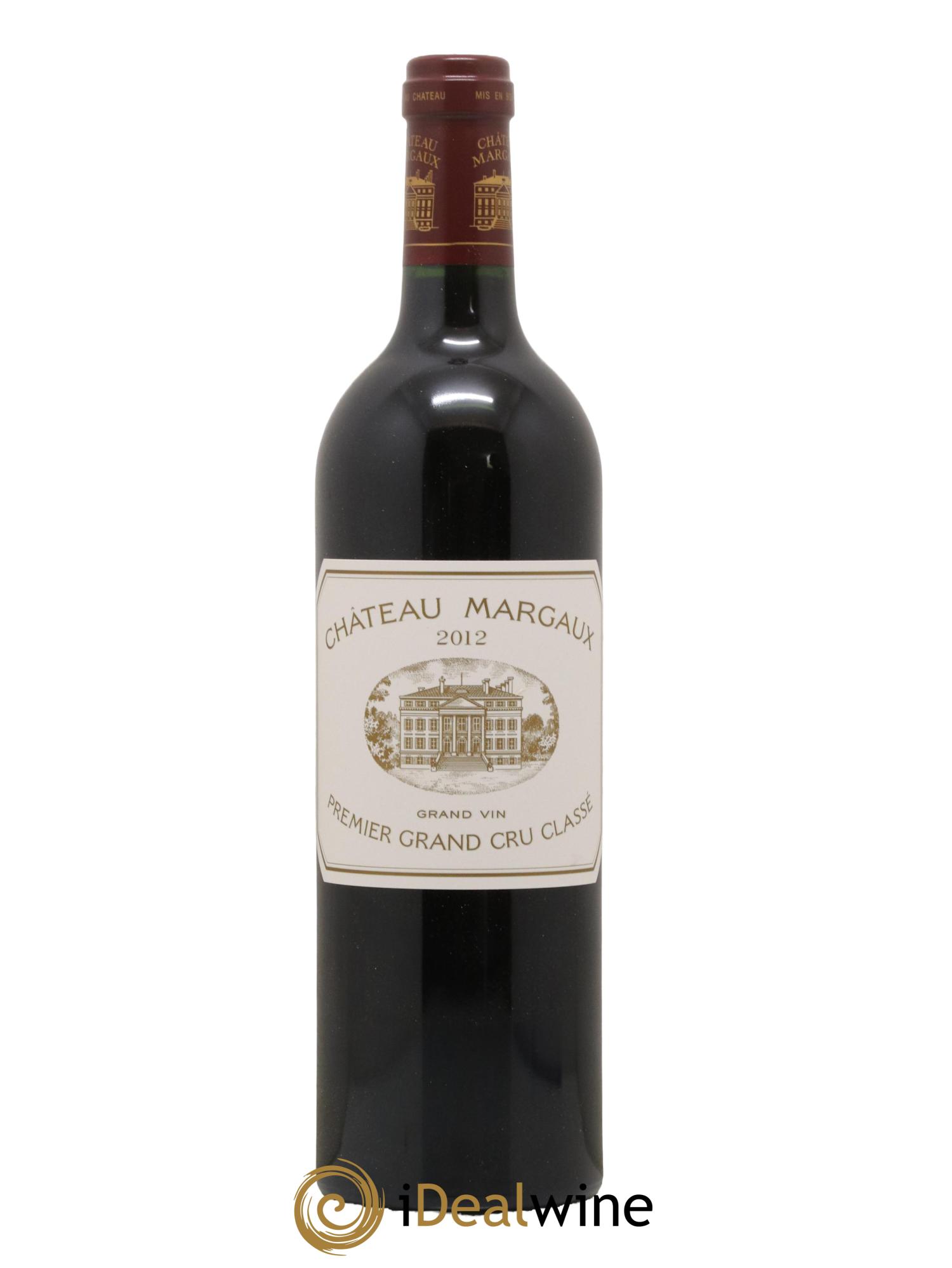 Château Margaux 1er Grand Cru Classé 2012 - Lot de 1 bouteille - 1