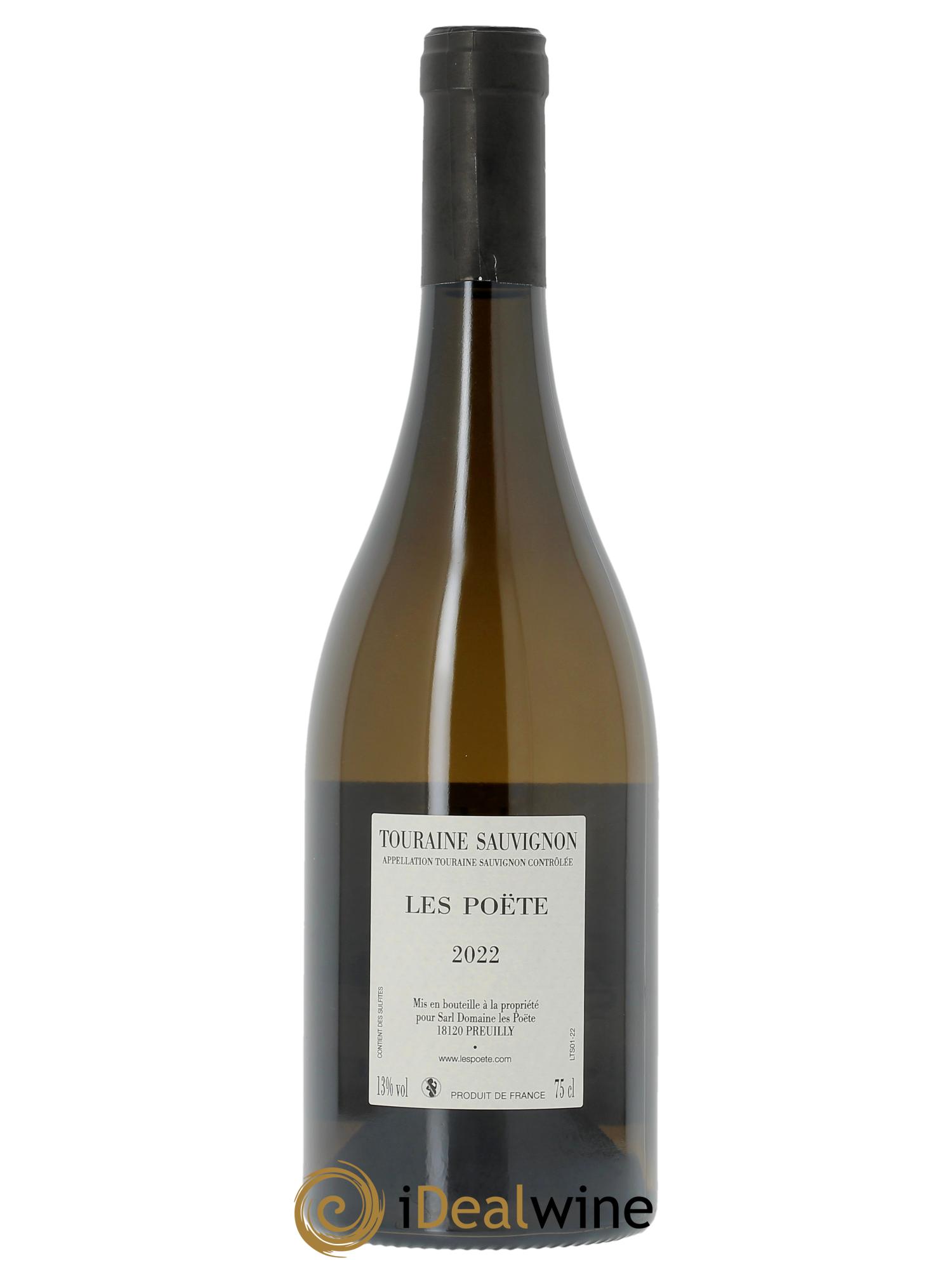 Touraine Le S des Poëte Les Poëte 2022 - Lot de 1 bouteille - 1