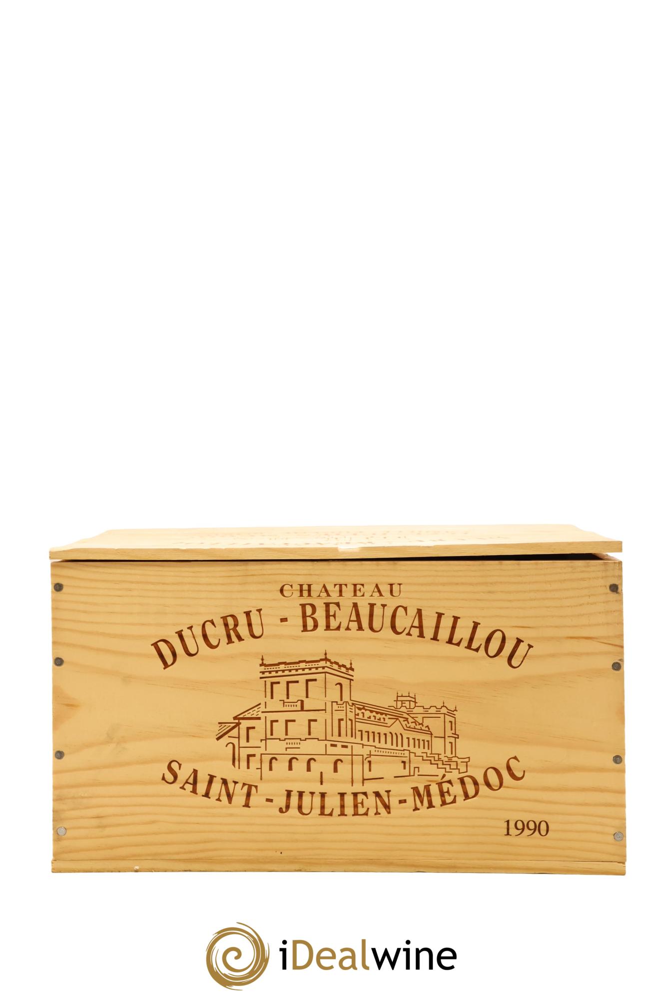 Château Ducru Beaucaillou 2ème Grand Cru Classé 1990 - Lotto di 6 bottiglie - 5