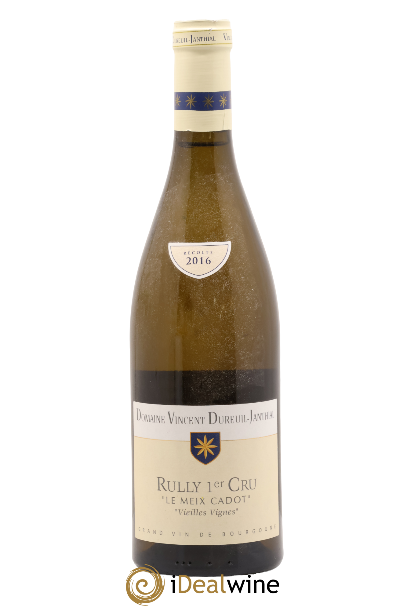 Rully 1er Cru Le Meix Cadot Vieilles Vignes Vincent Dureuil-Janthial 2016 - Posten von 1 Flasche - 0