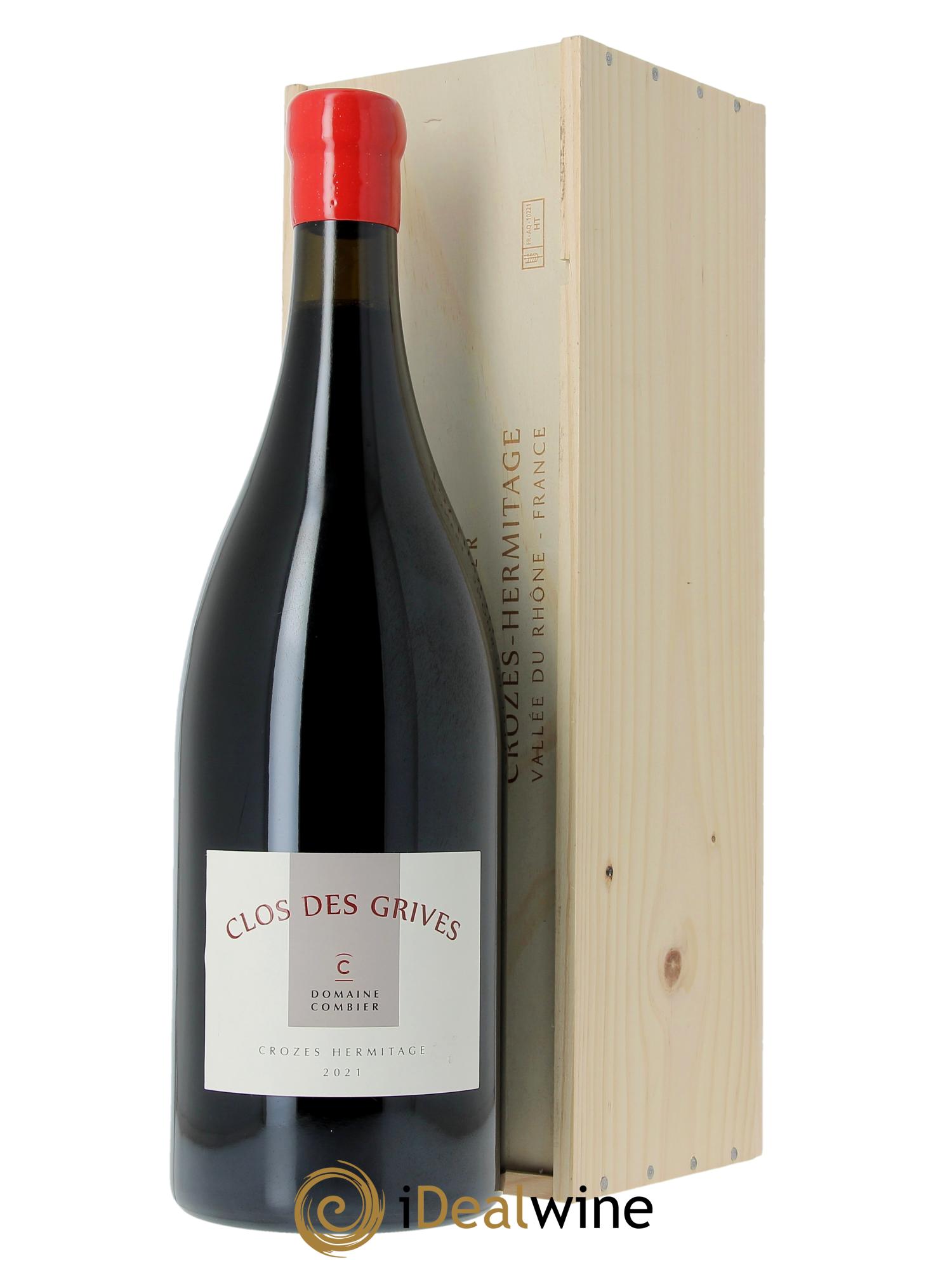 Crozes-Hermitage Clos des Grives Combier 2021 - Lot de 1 double magnum - 0