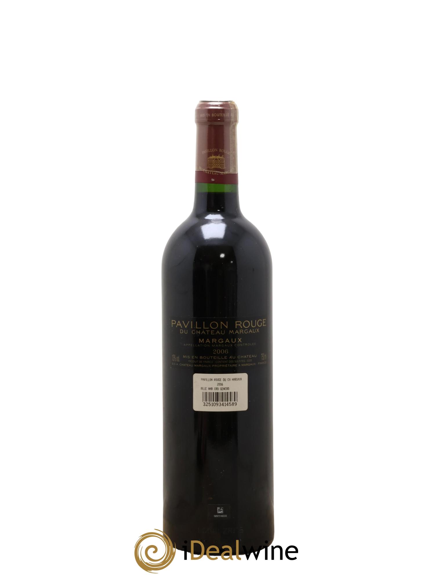 Pavillon Rouge du Château Margaux Second Vin 2006 - Lot of 1 bottle - 1