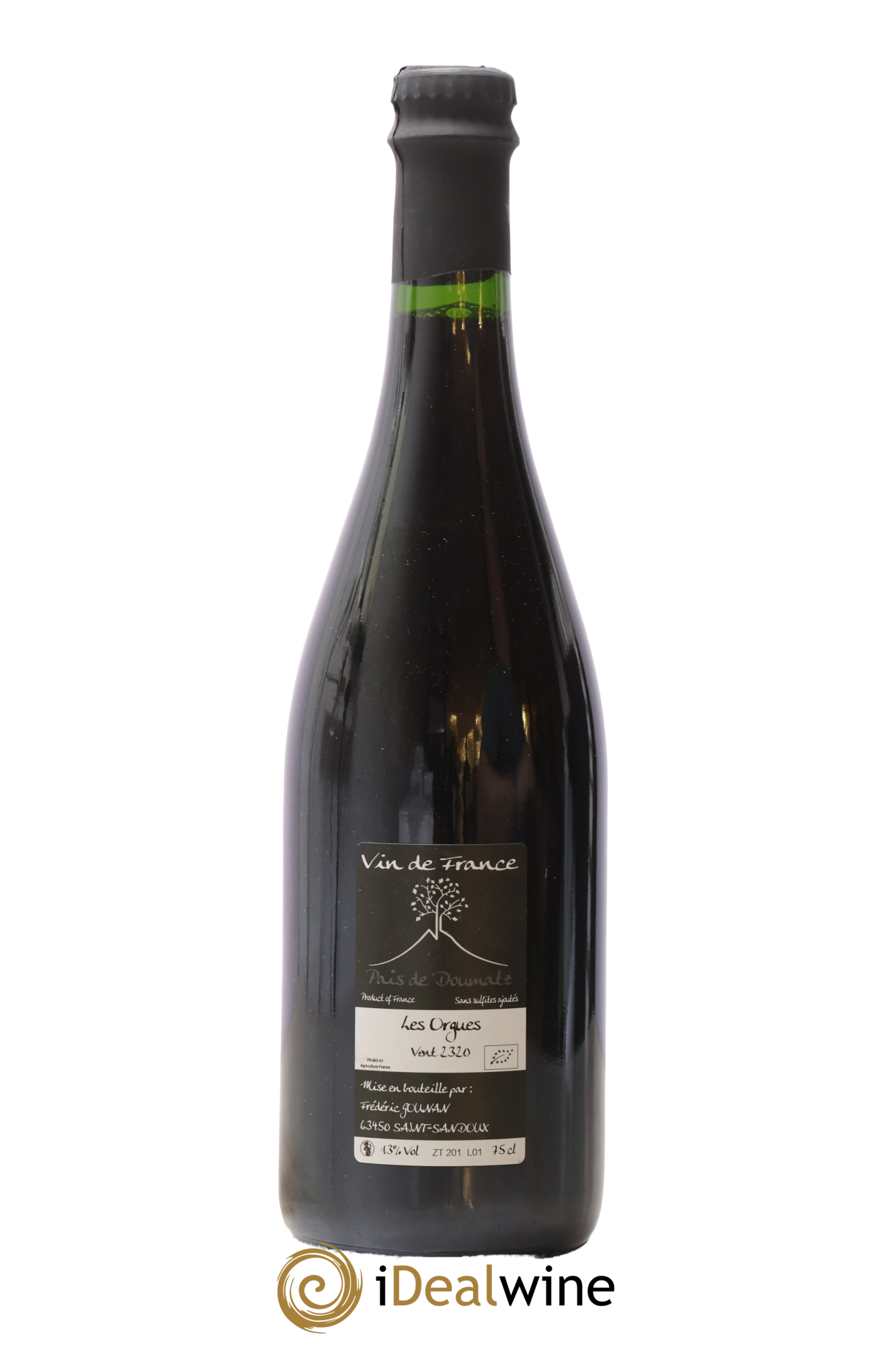 Vin de France Les Orgues Vignoble de l'Arbre Blanc 2020 - Lot of 1 bottle - 1