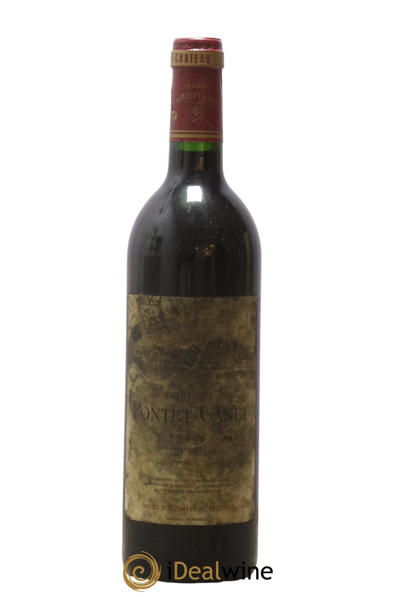 Château Pontet Canet 5ème Grand Cru Classé 1994 - Lot de 1 bouteille - 0