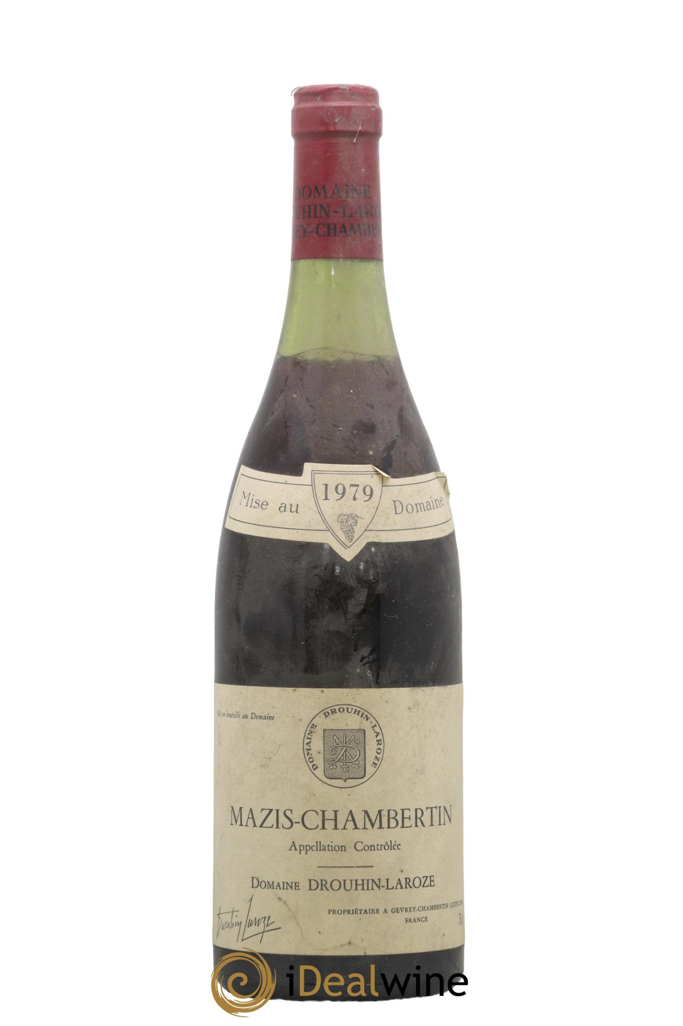 Mazis-Chambertin Grand Cru Drouhin Laroze 1979 - Lot de 1 bouteille - 0