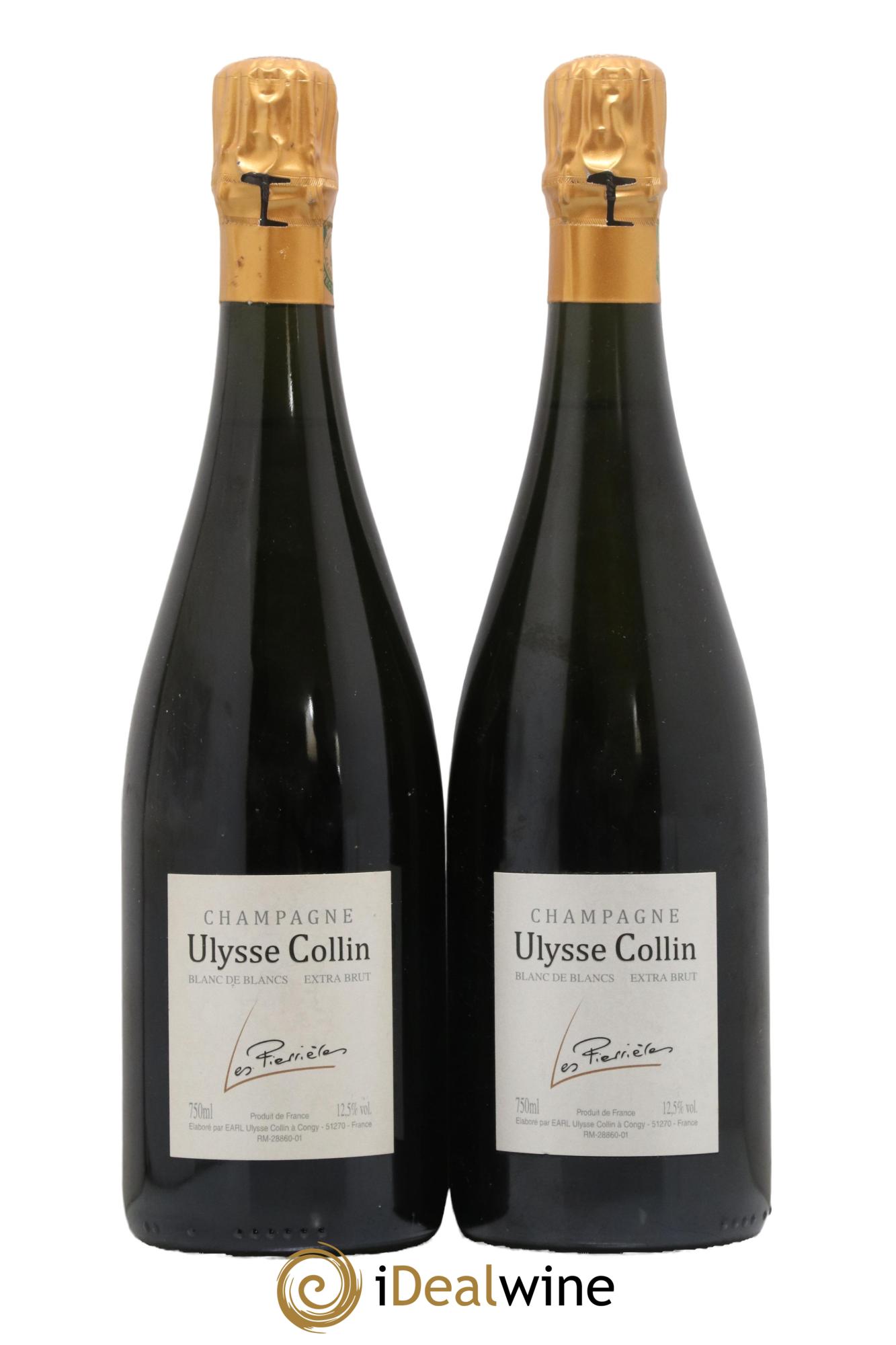 Les Pierrières Blancs de Blancs Extra-Brut Ulysse Collin - Lot de 2 bouteilles - 0
