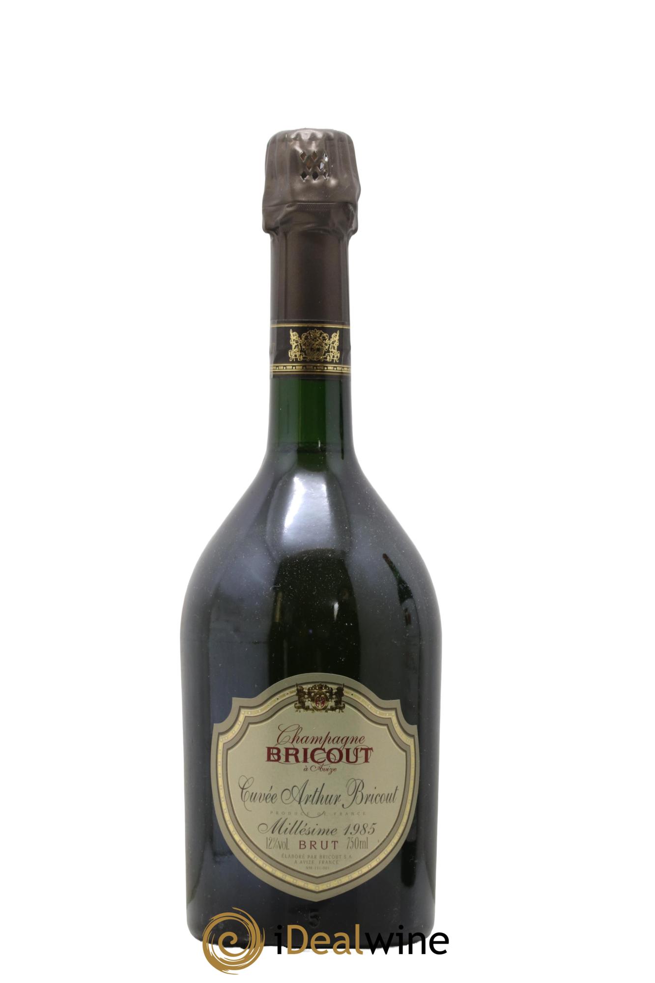Champagne Cuvée Arthur Bricout Maison Bricout 1985 - Lot de 1 bouteille - 0
